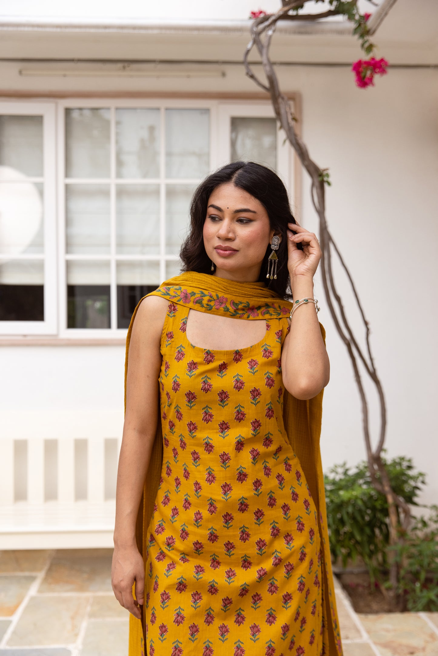 Saffron Butti Sleeveless