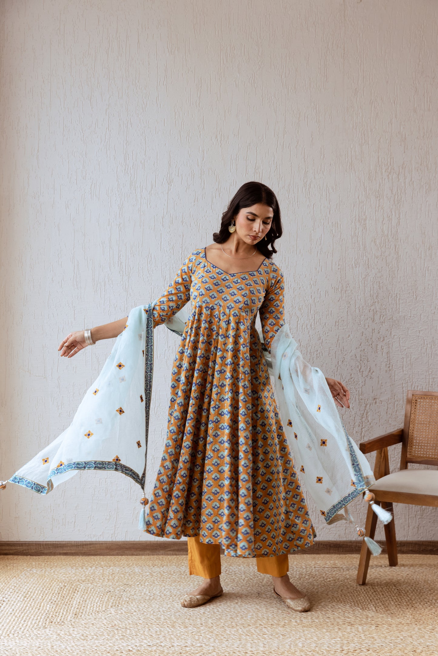Cider X Powder Blue Butti- Sleeved