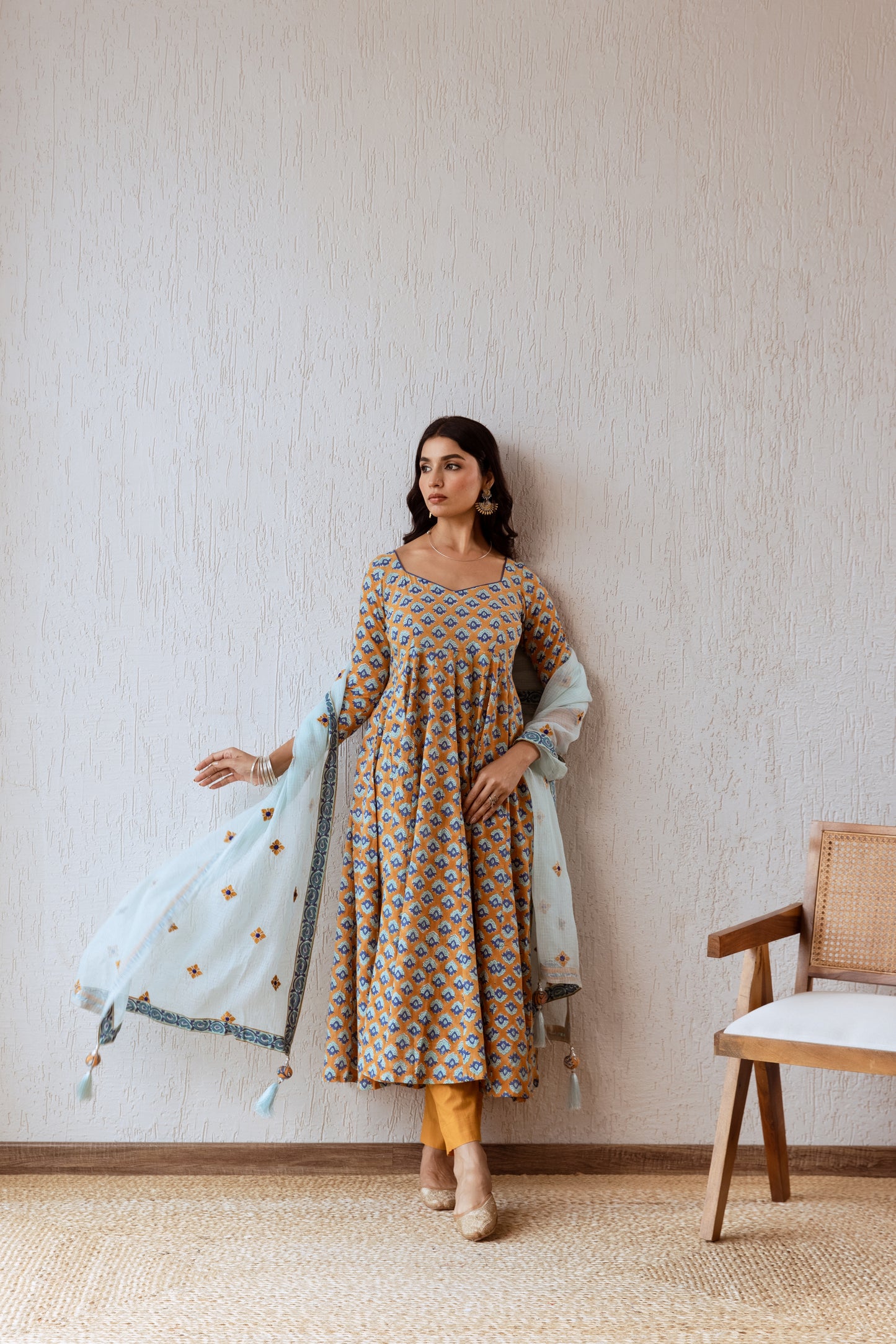 Cider X Powder Blue Butti- Sleeved