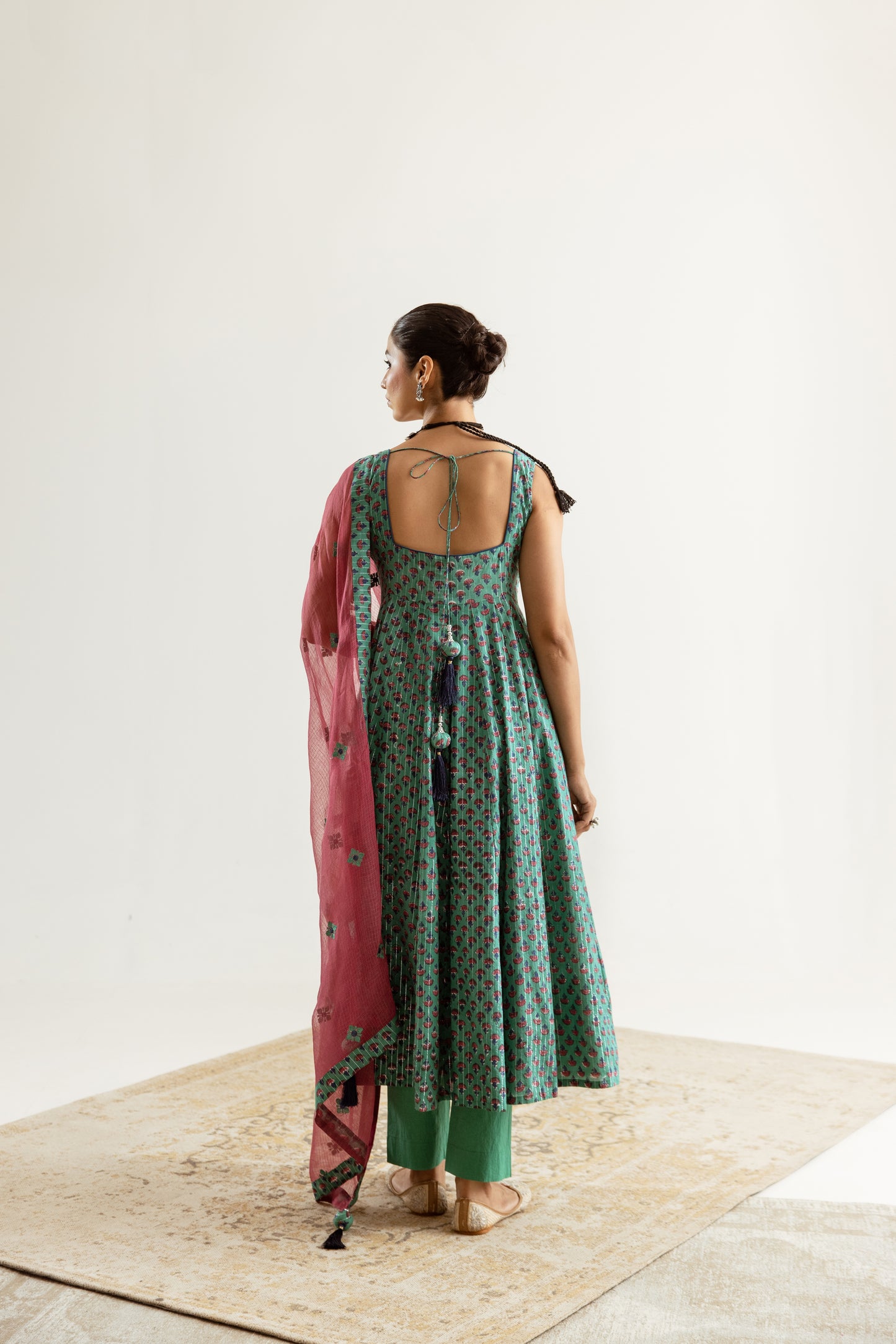 Cyan X Plum Butti - Sleeveless