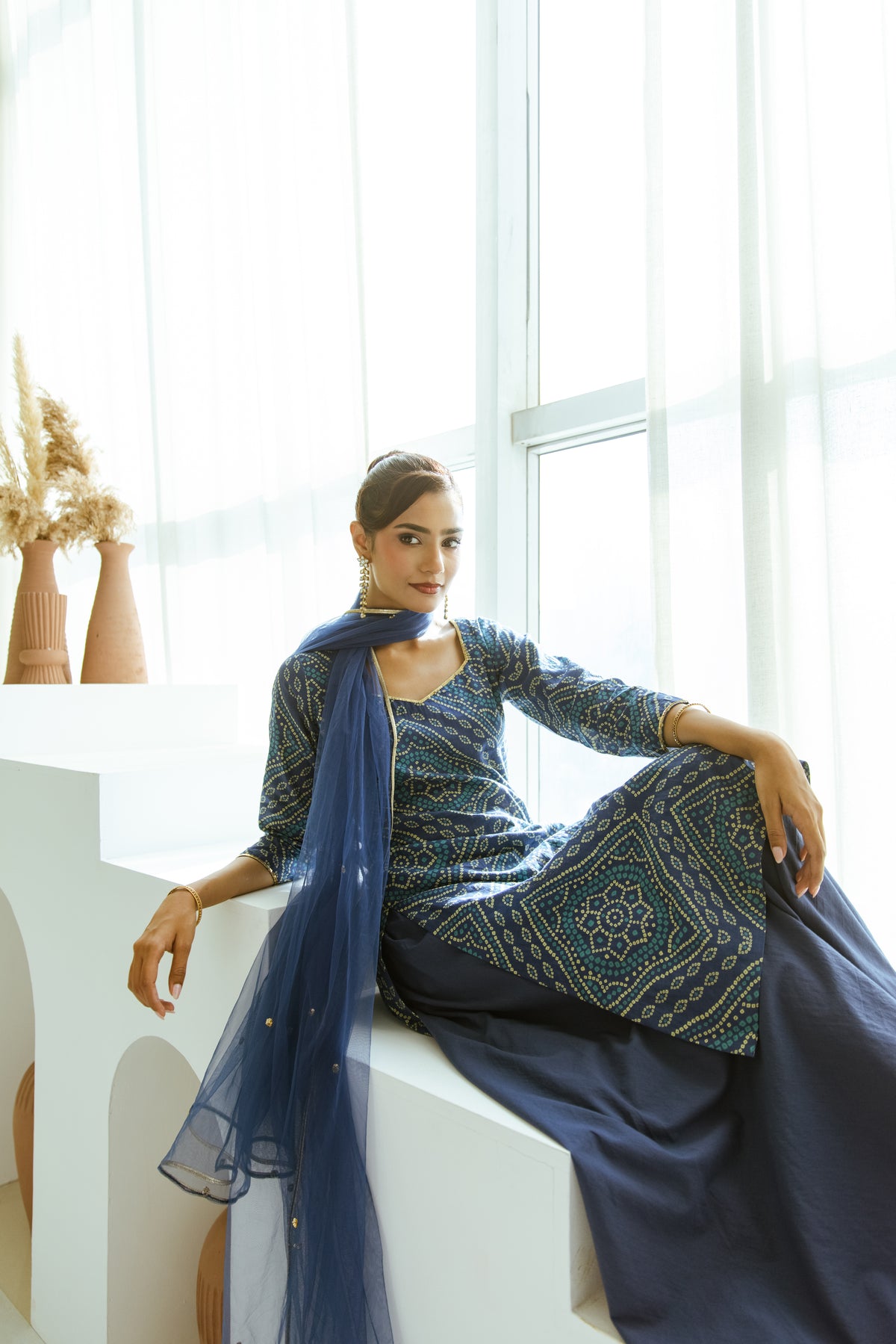 Neel Sleeved-The Print (Blue)
