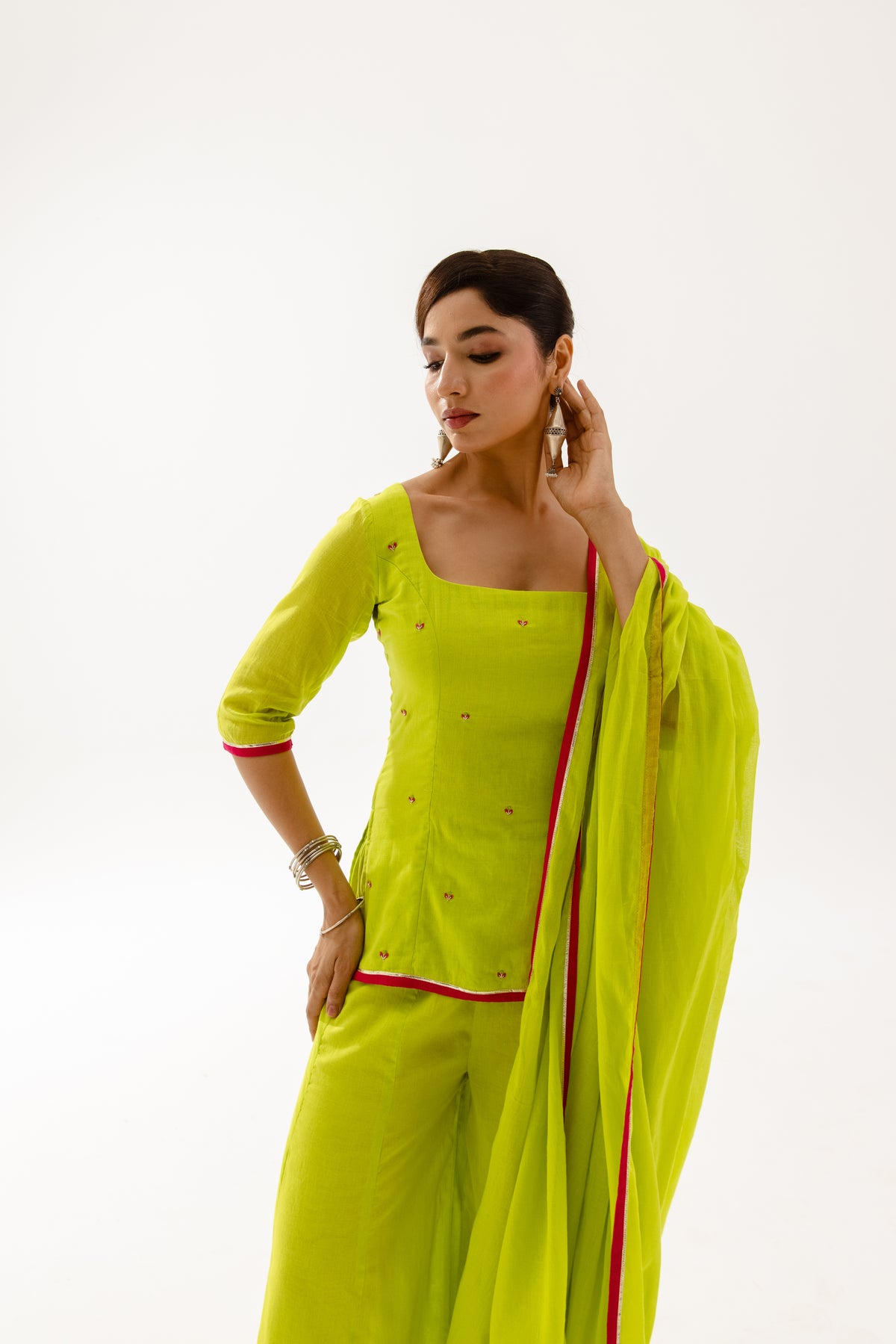 THE SPARK - Lime Sleeved