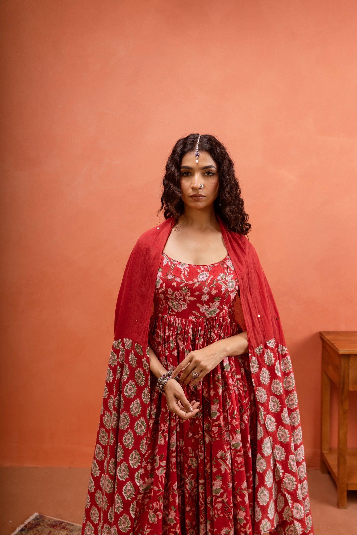 Poppy Bloom - Red Sleeved