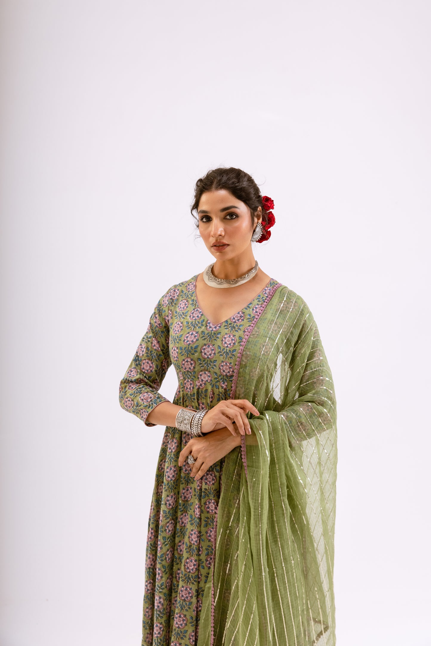 Avocado Green Butti - Sleeved