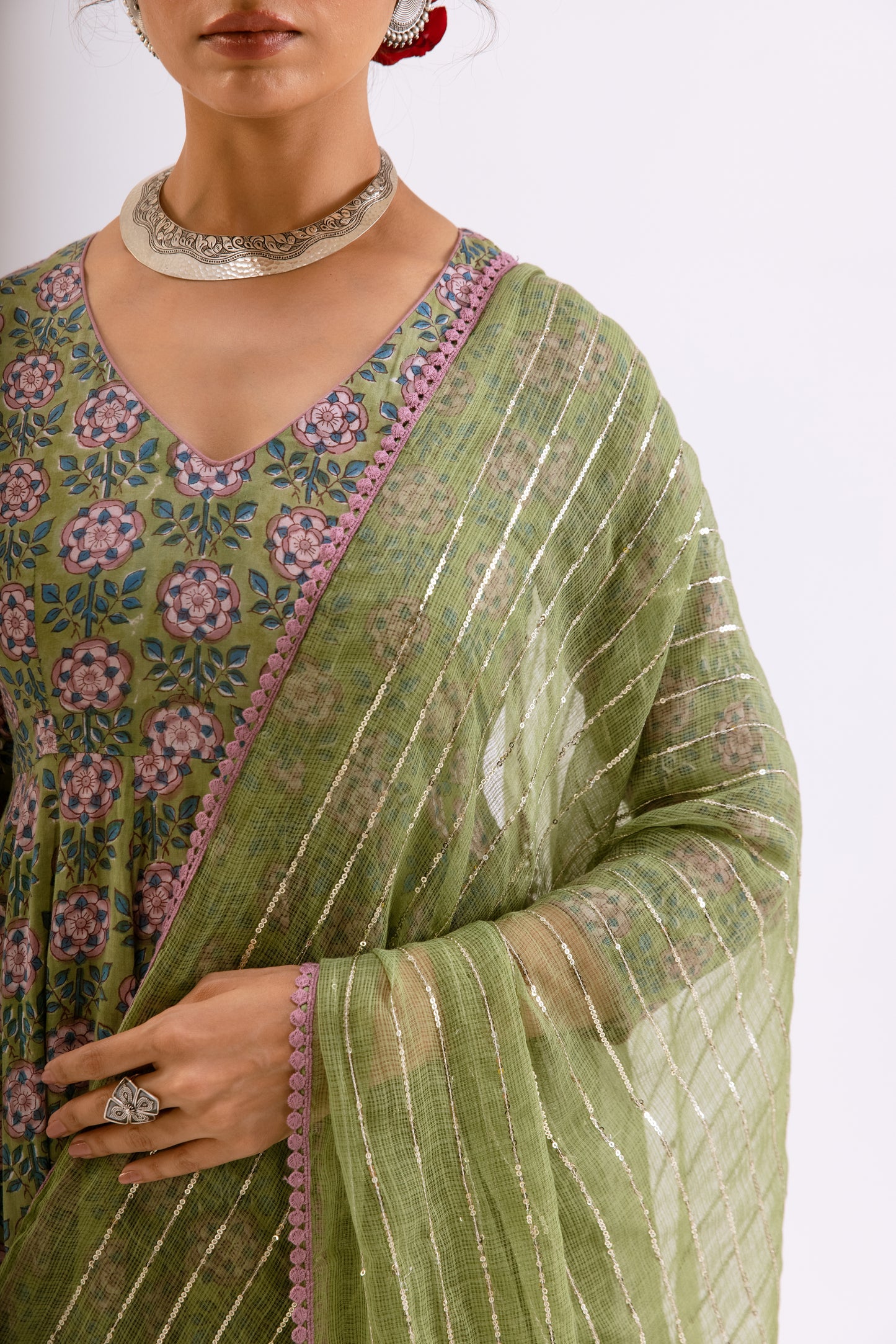 Avocado Green Butti - Sleeved