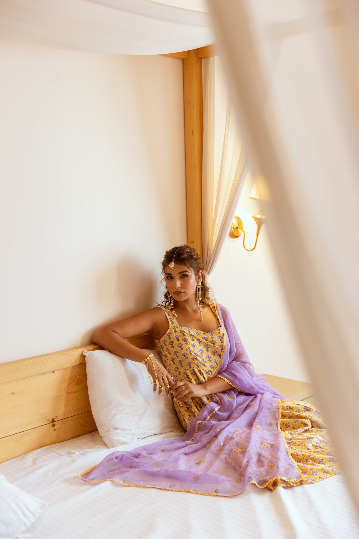 Yellow & Lavender (Sleeveless)