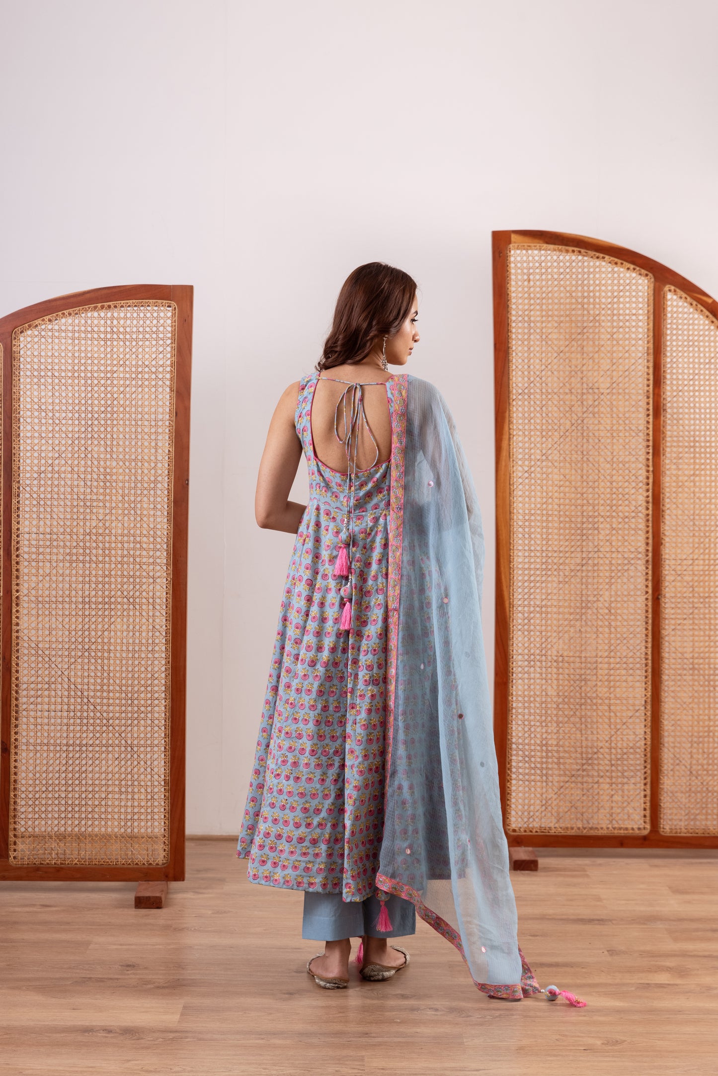 Sky Blue X Rose Butti - Sleeveless