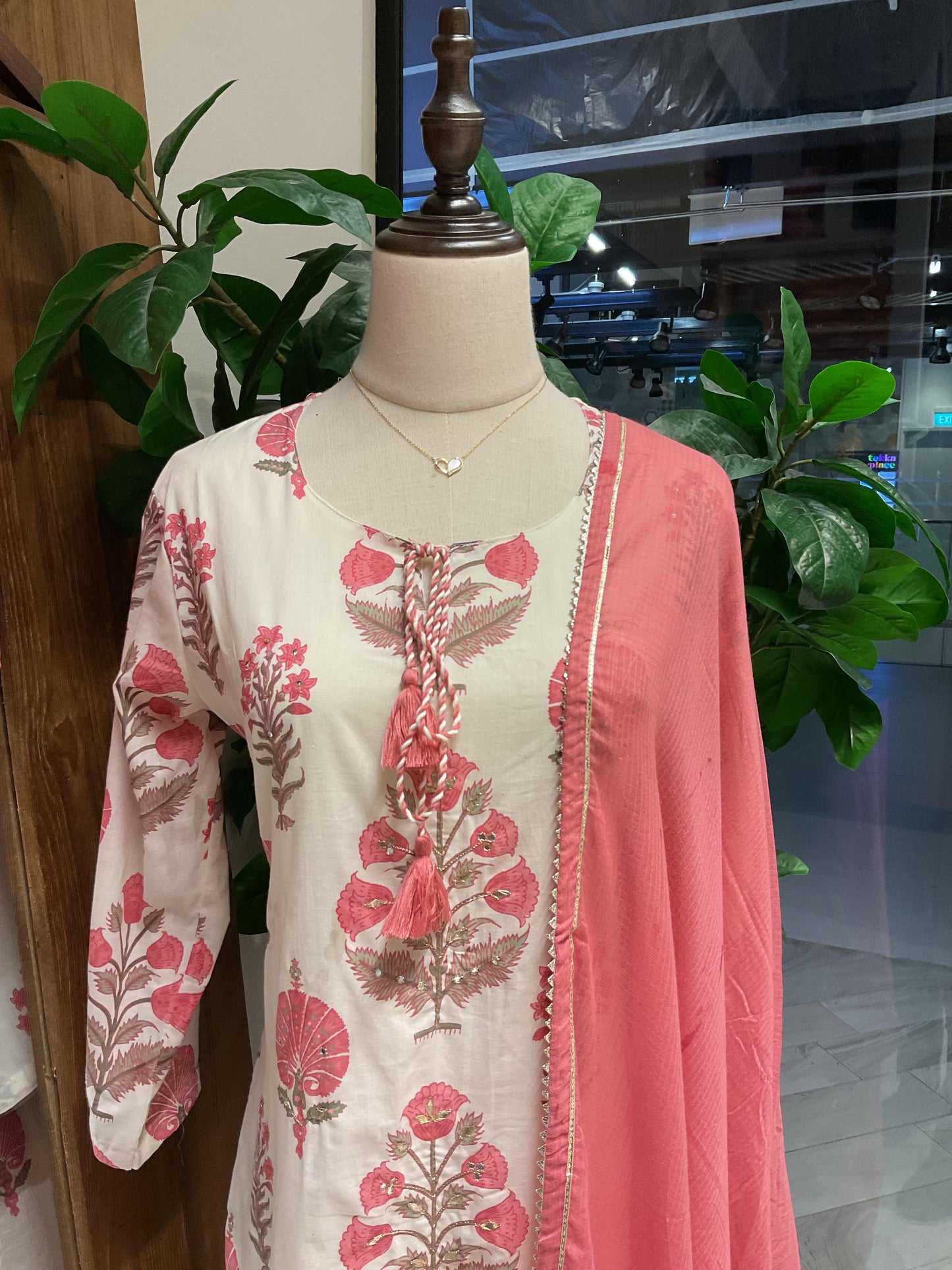 Coral Suit Set