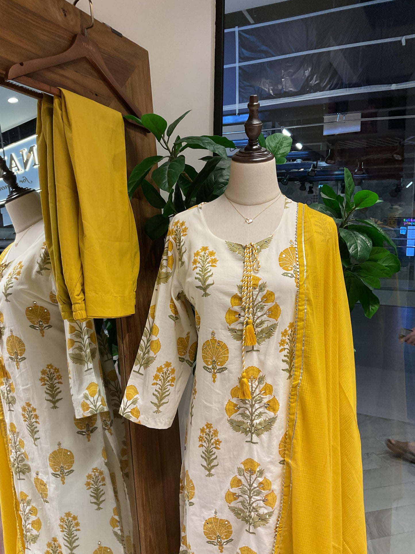 Mustard Yellow Suit Set