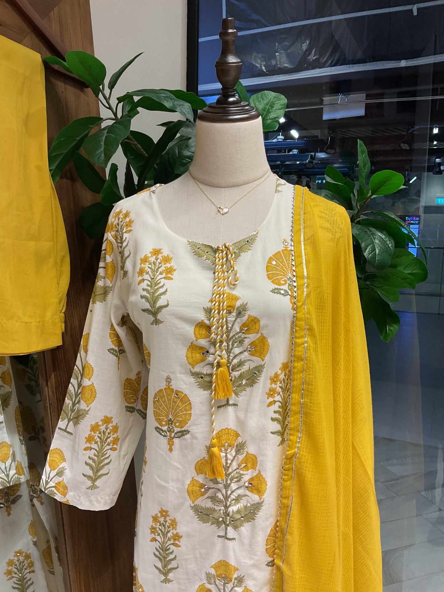 Mustard Yellow Suit Set