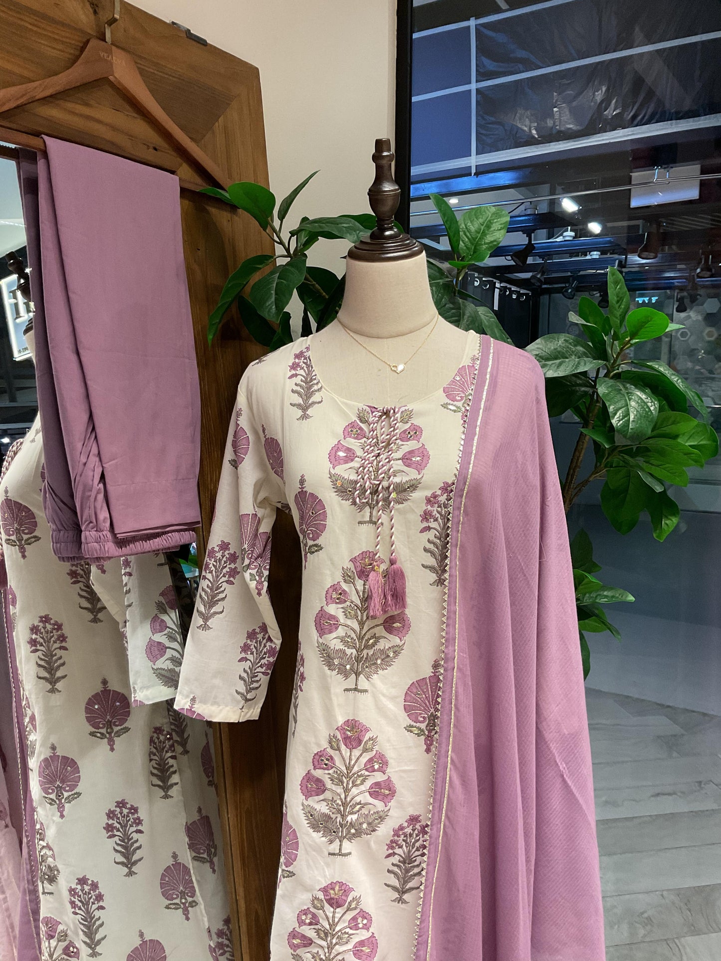 Orchid Purple Suit Set