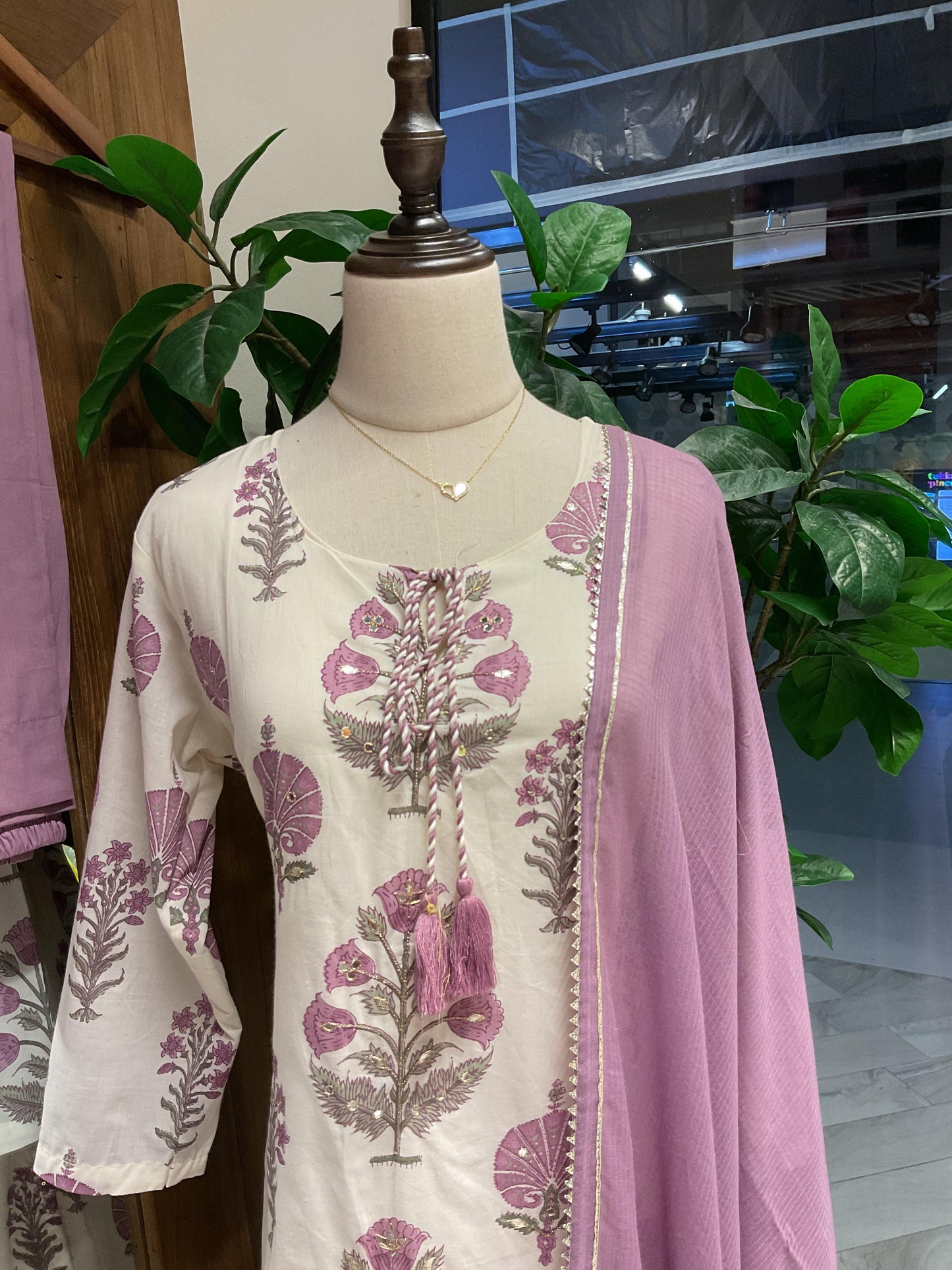 Orchid Purple Suit Set