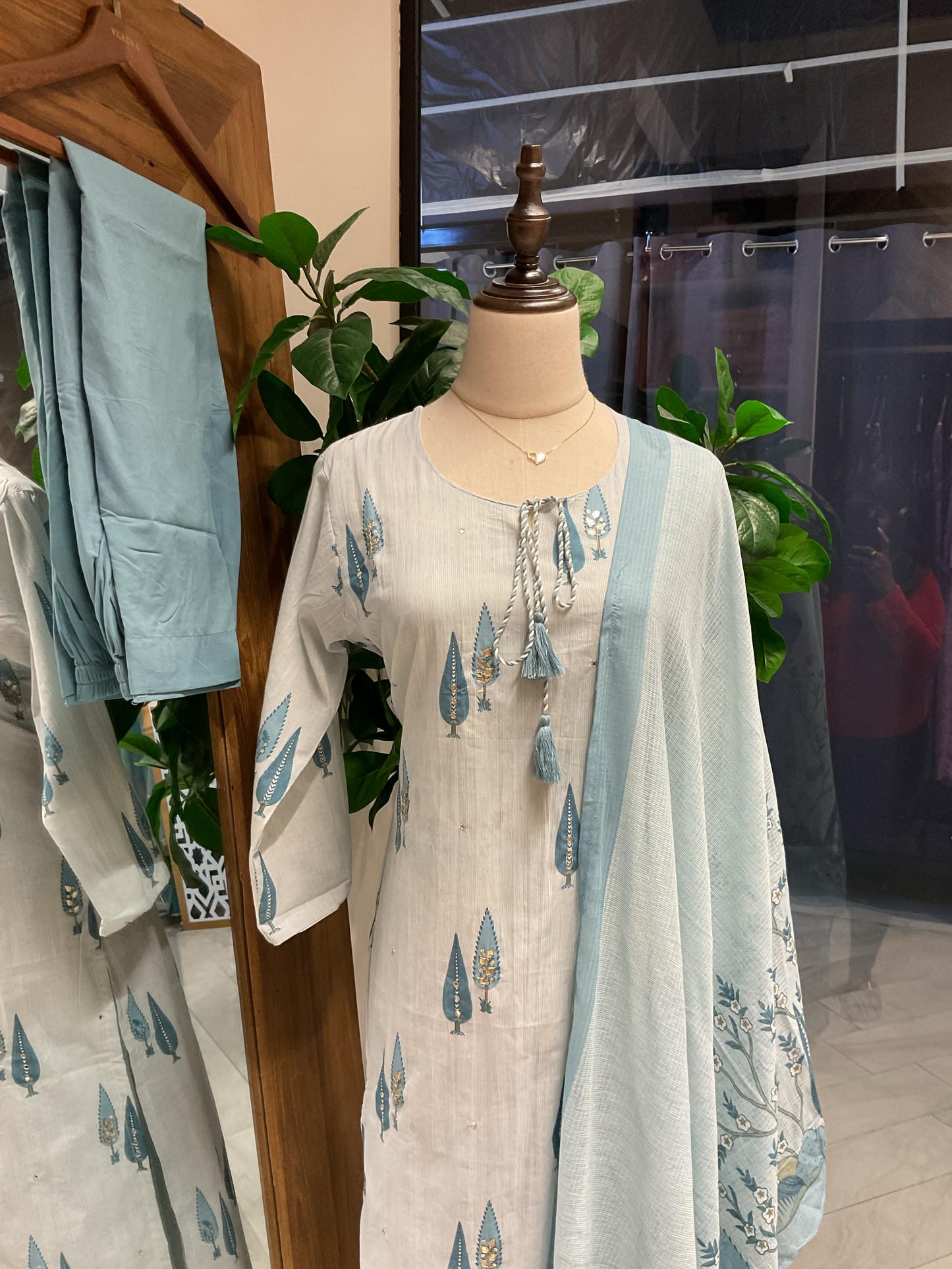 Baby Blue Suit Set