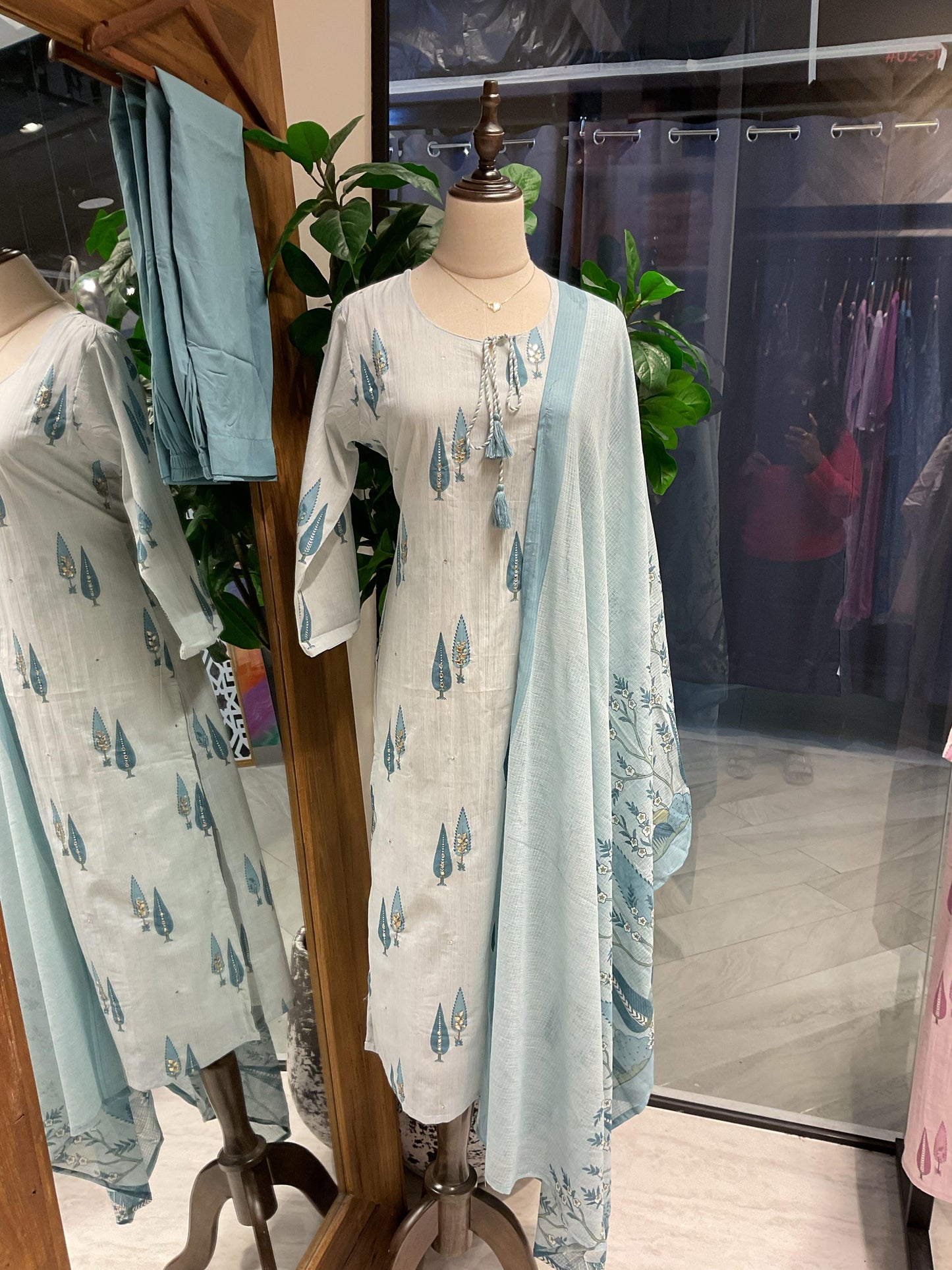 Baby Blue Suit Set