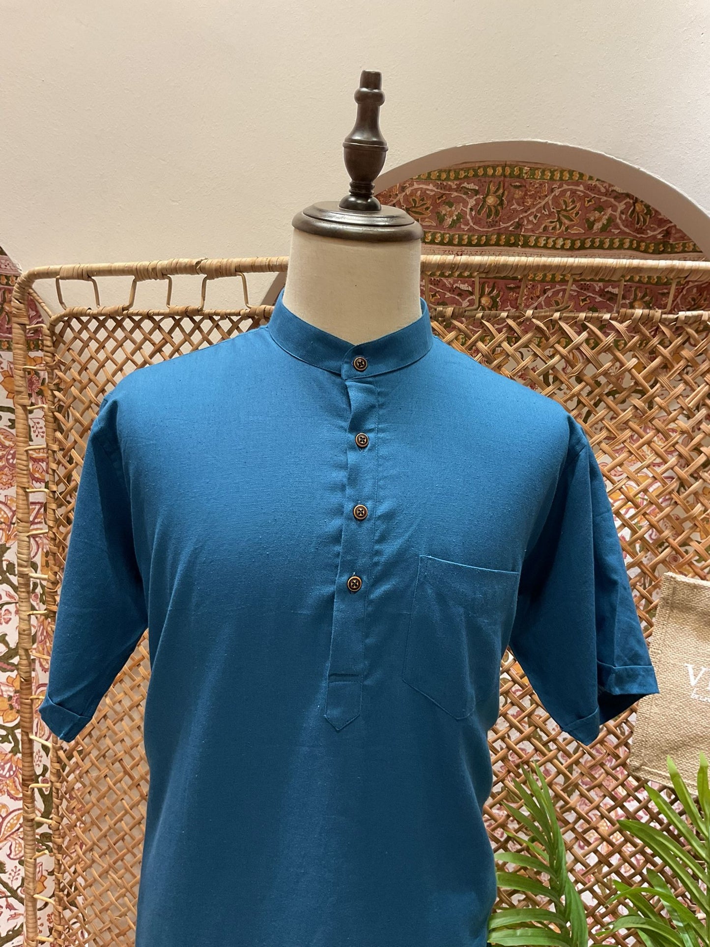 Ocean Blue Kurta