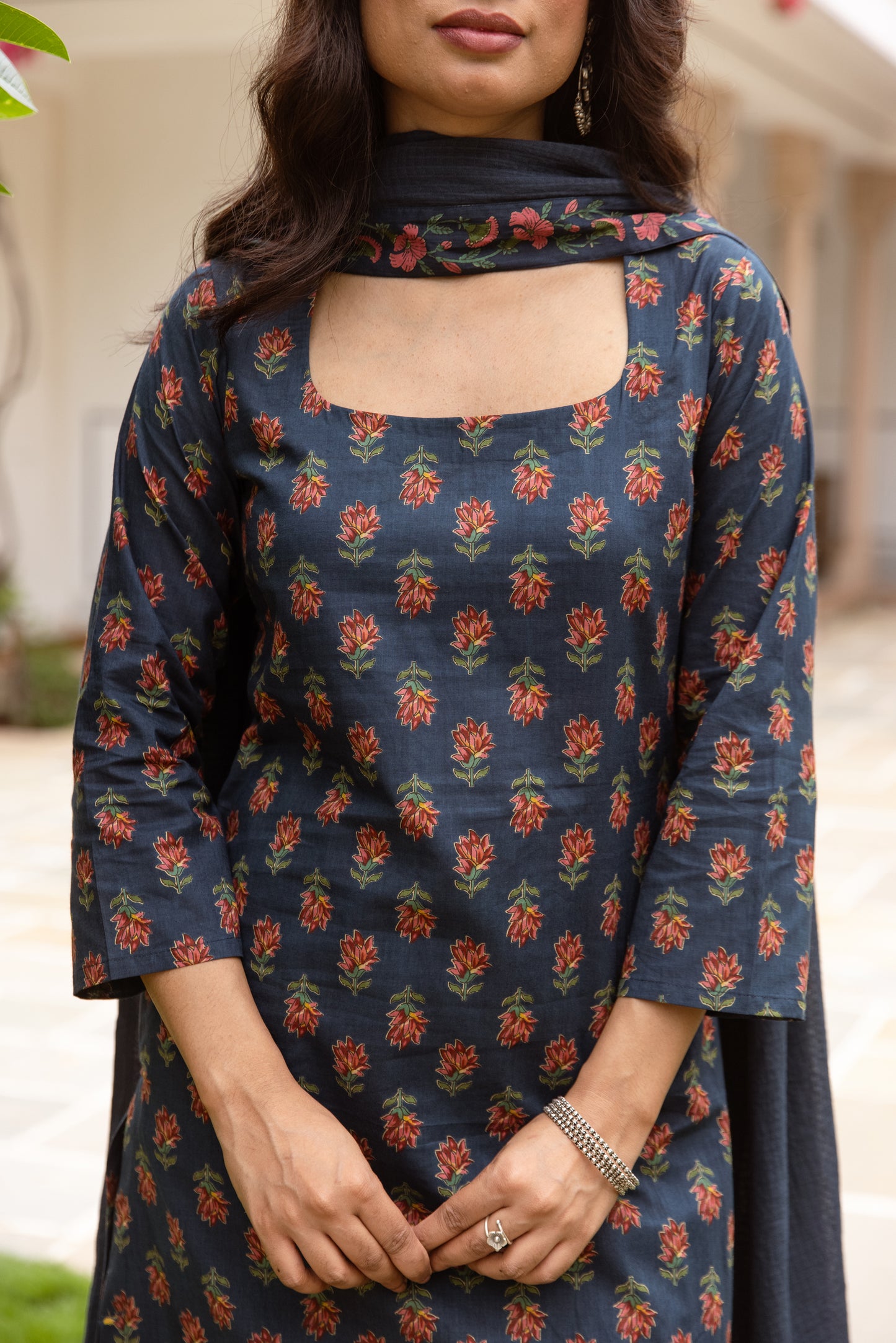 Azure Butti Sleeved