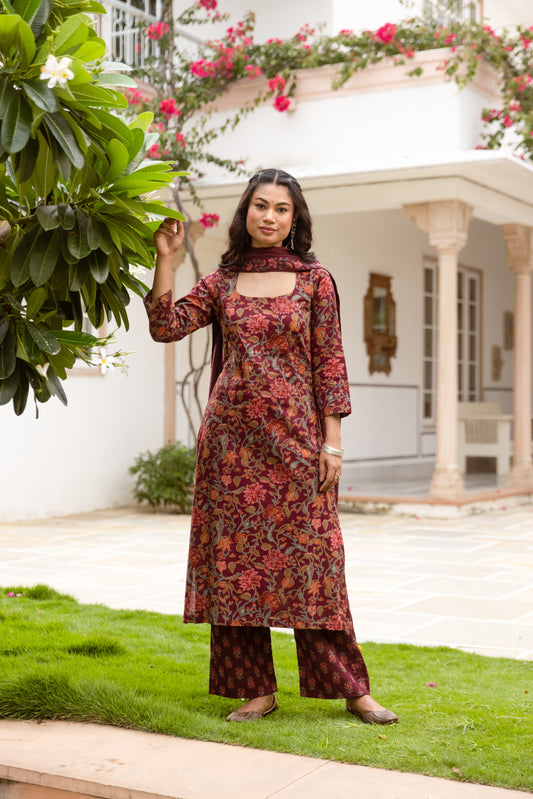 Rosewood Jaal Sleeved