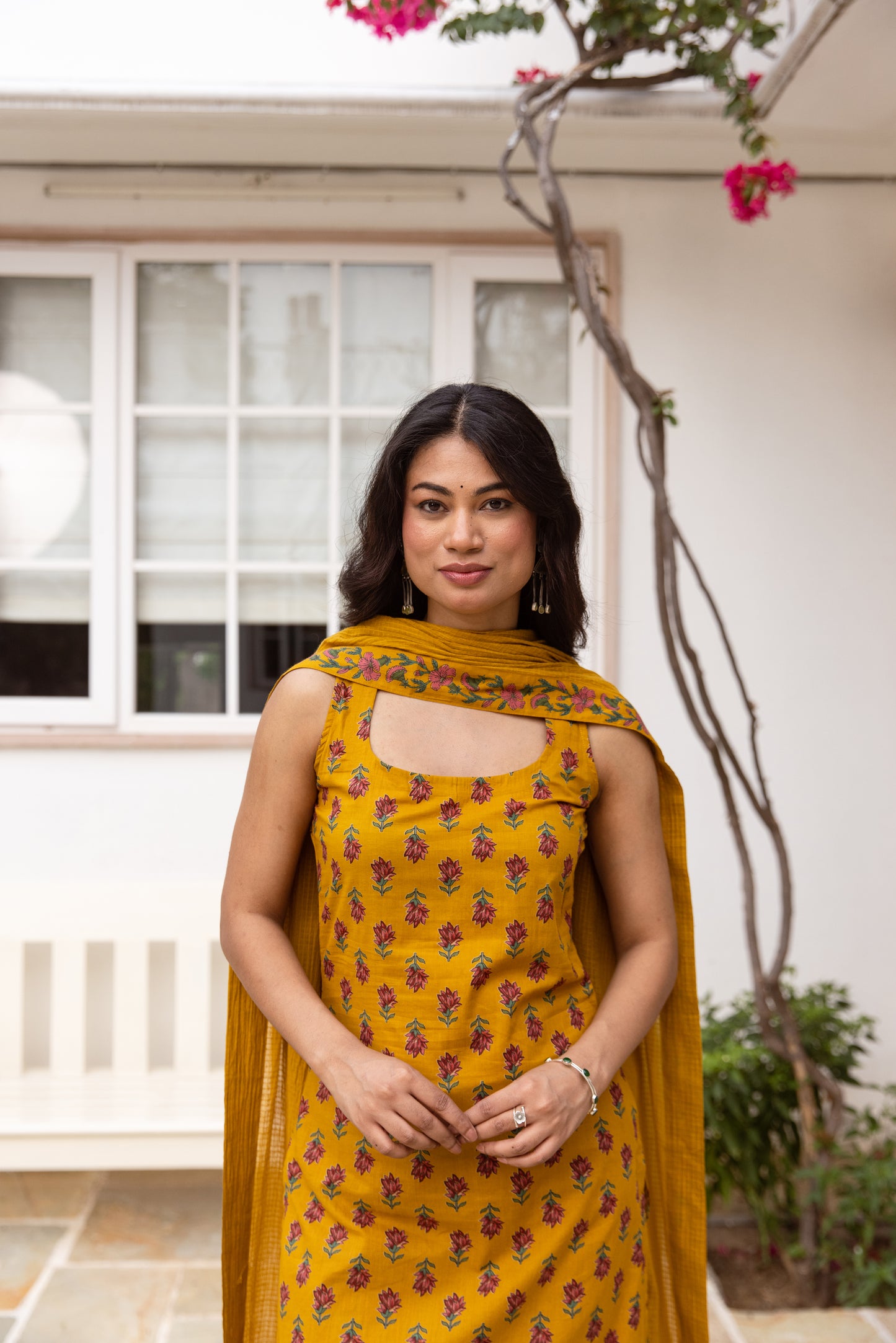 Saffron Butti Sleeveless