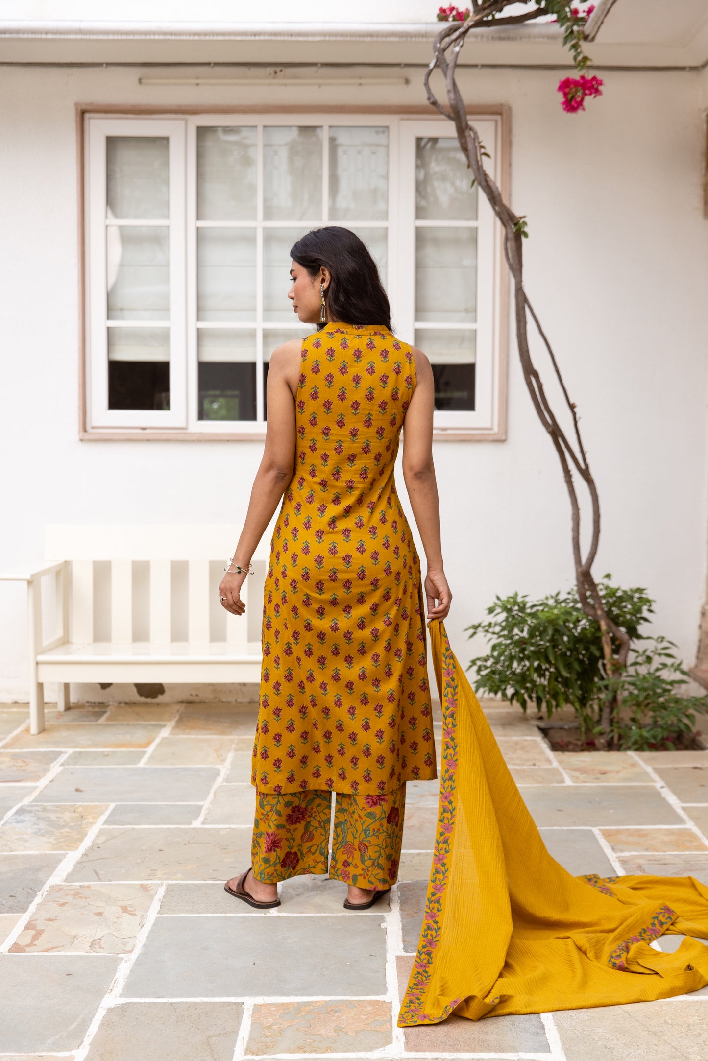 Saffron Butti Sleeveless