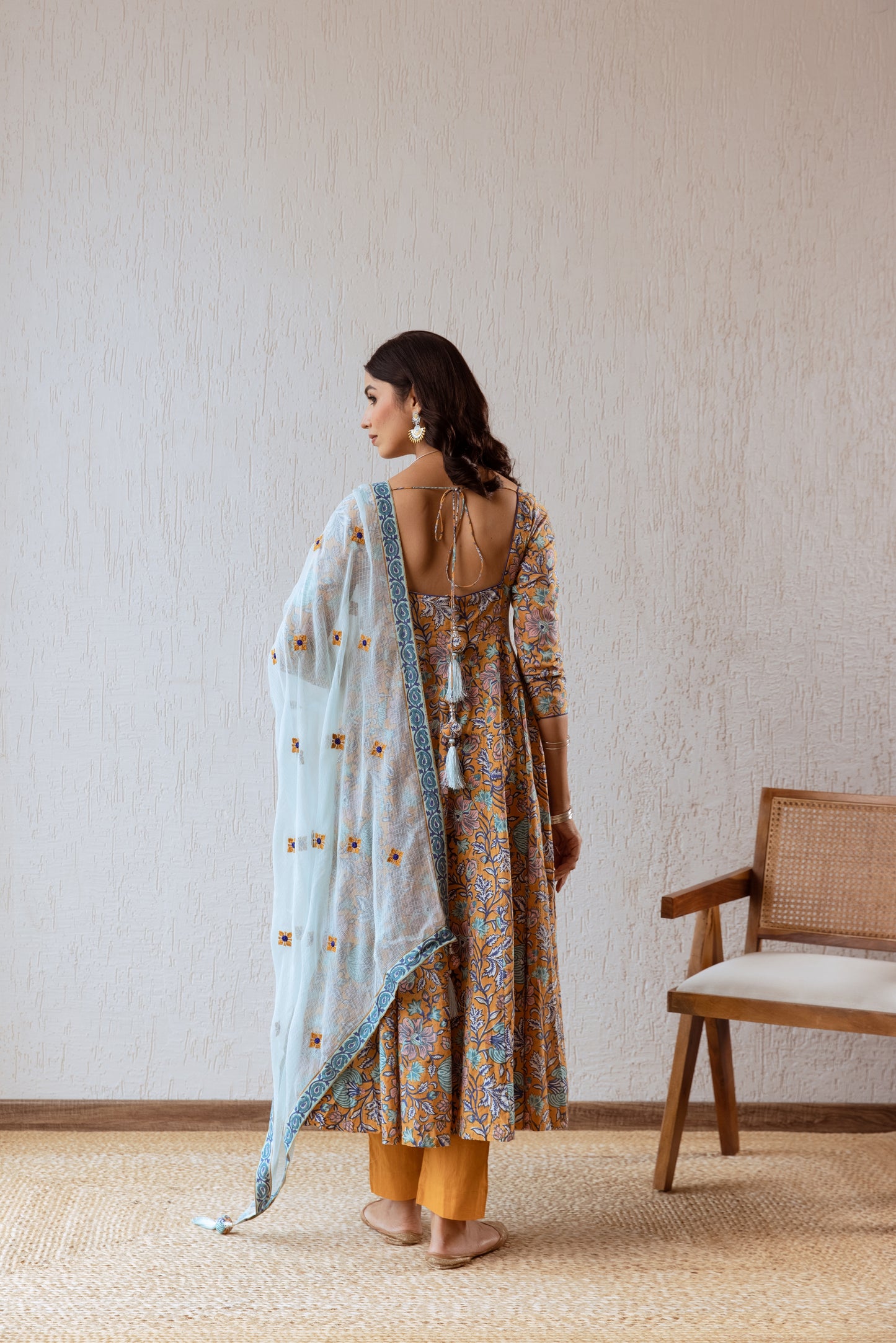 Cider X Powder Blue Jaal- Sleeved