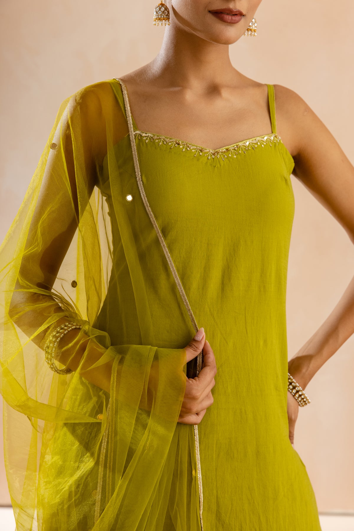 Kairi Thin Strap-The Line (Green)