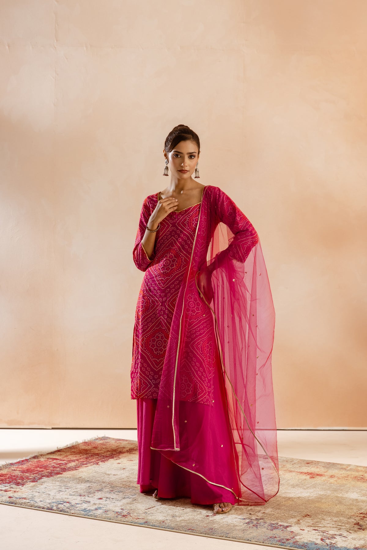 Gul Sleeved-The Print (Pink)
