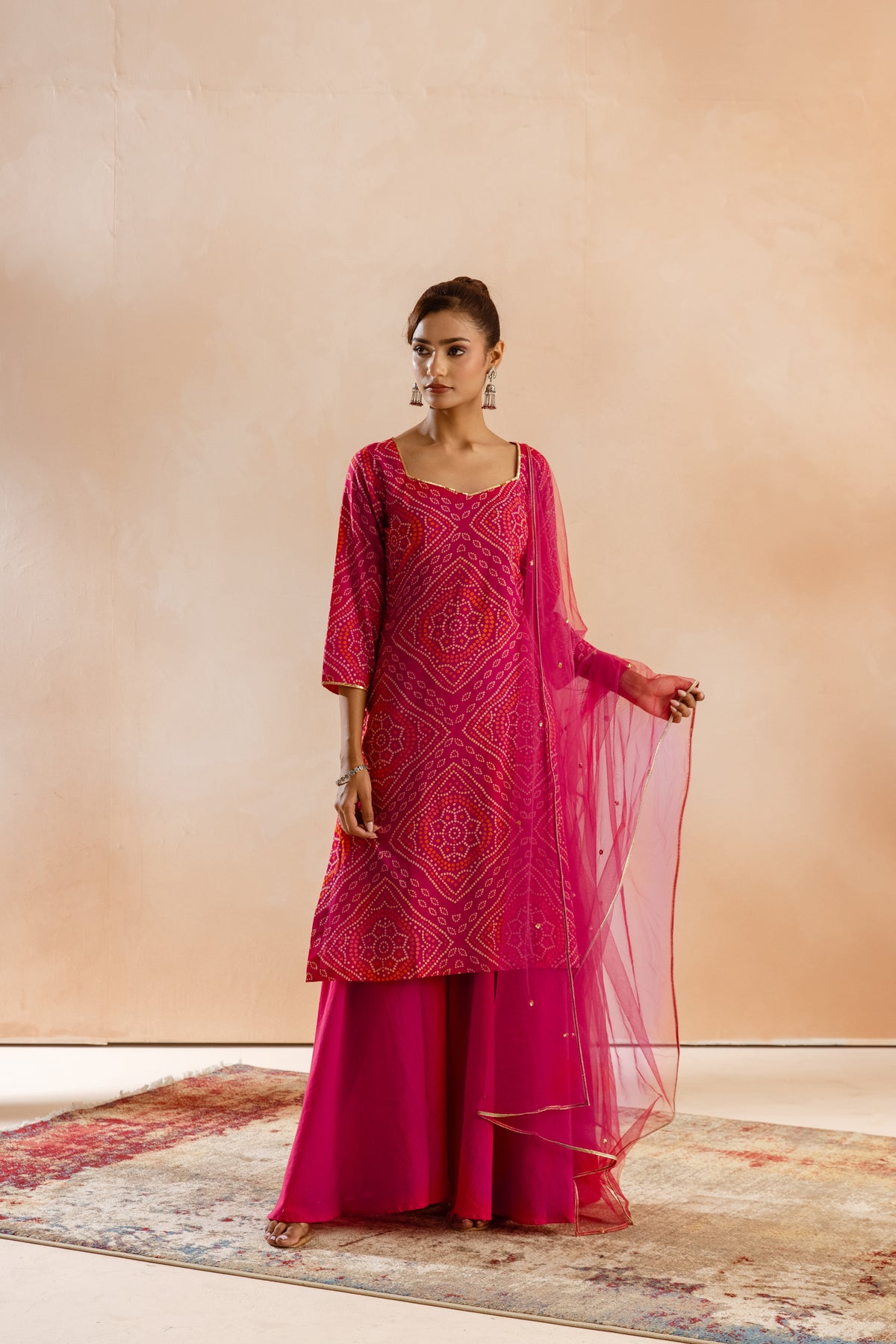 Gul Sleeved-The Print (Pink)
