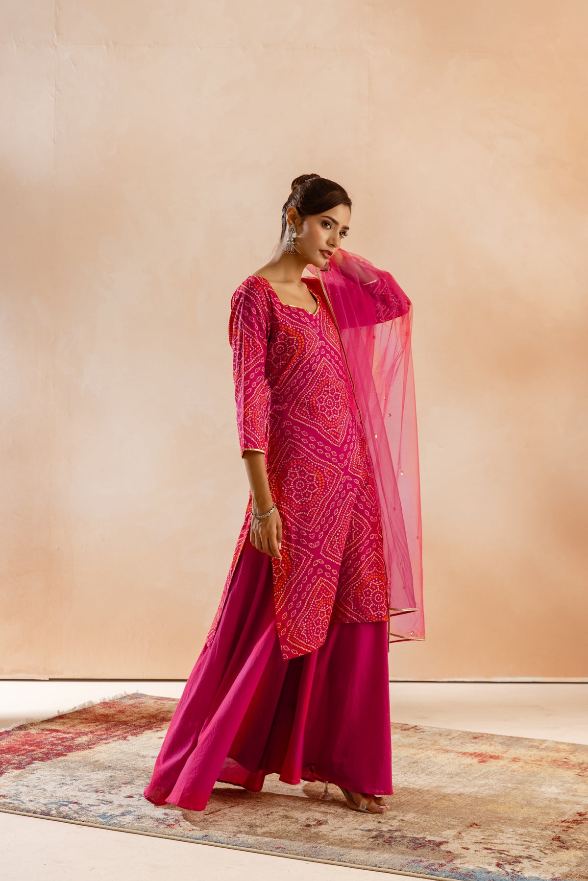 Gul Sleeved-The Print (Pink)