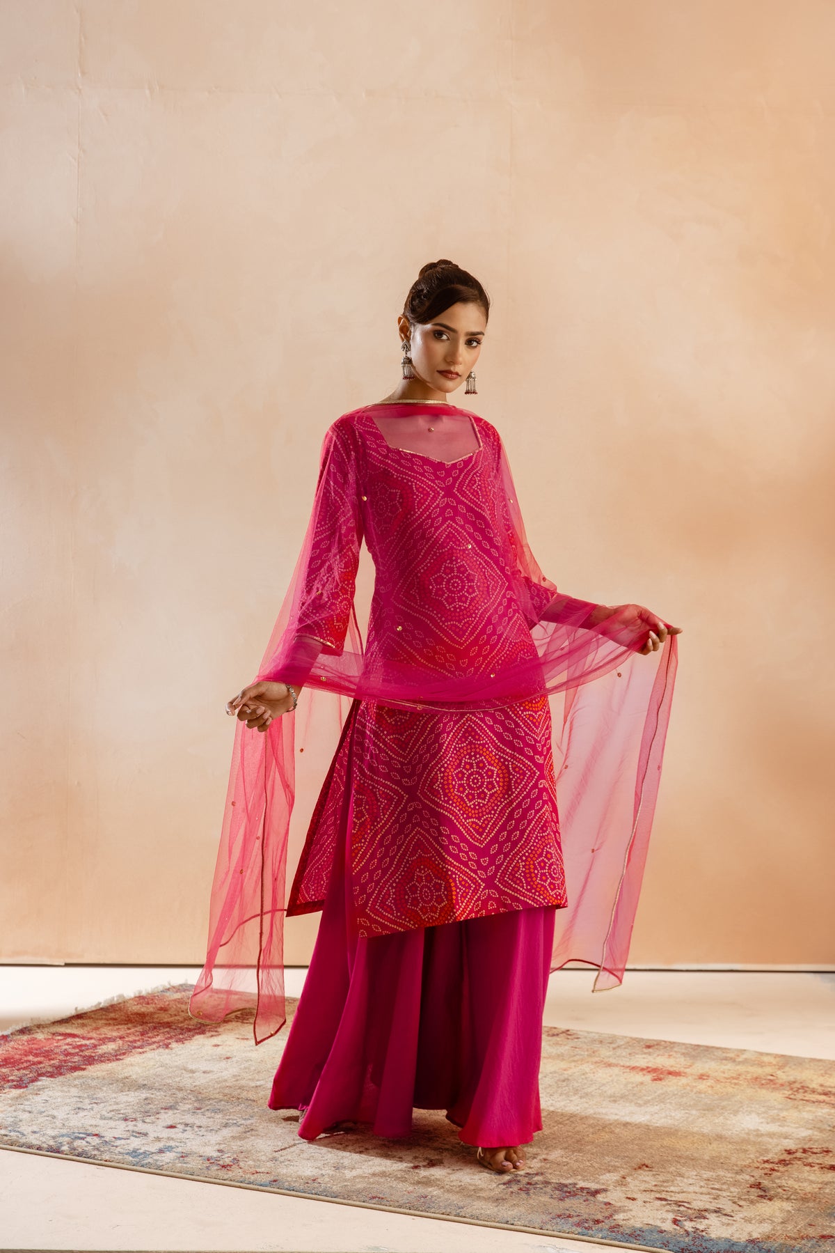 Gul Sleeved-The Print (Pink)