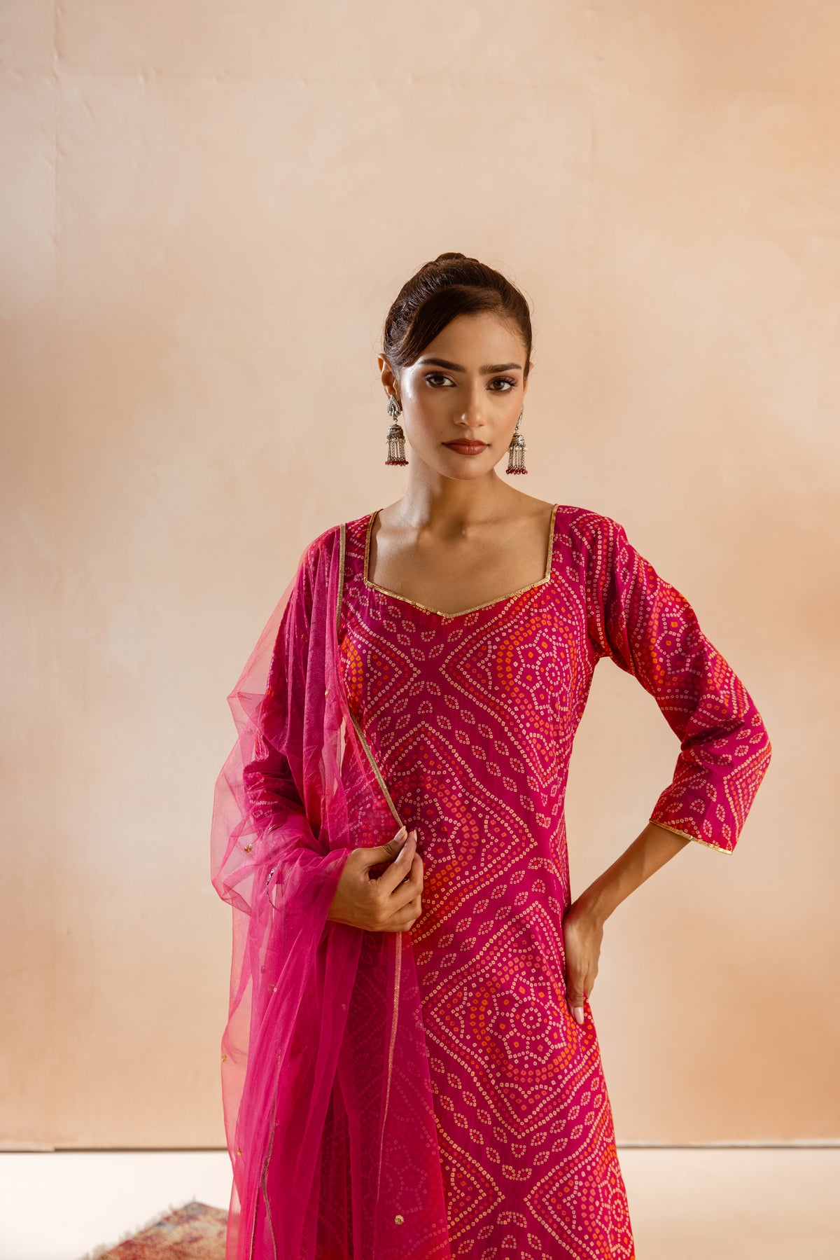 Gul Sleeved-The Print (Pink)