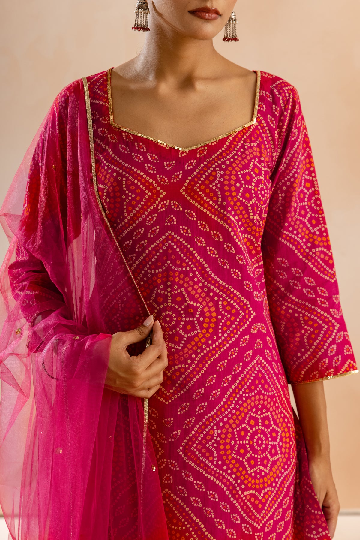 Gul Sleeved-The Print (Pink)