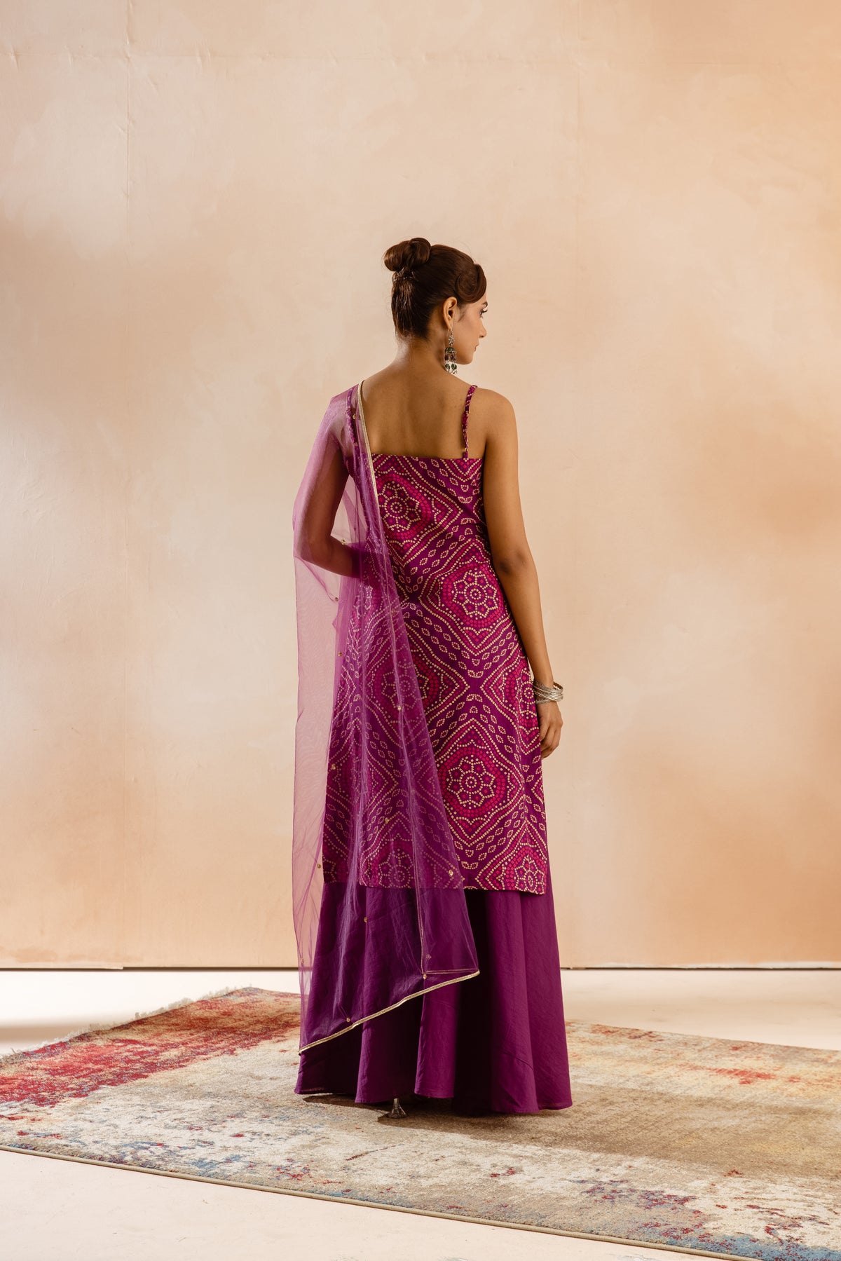 Jamun Thin Strap-The Print (Purple)