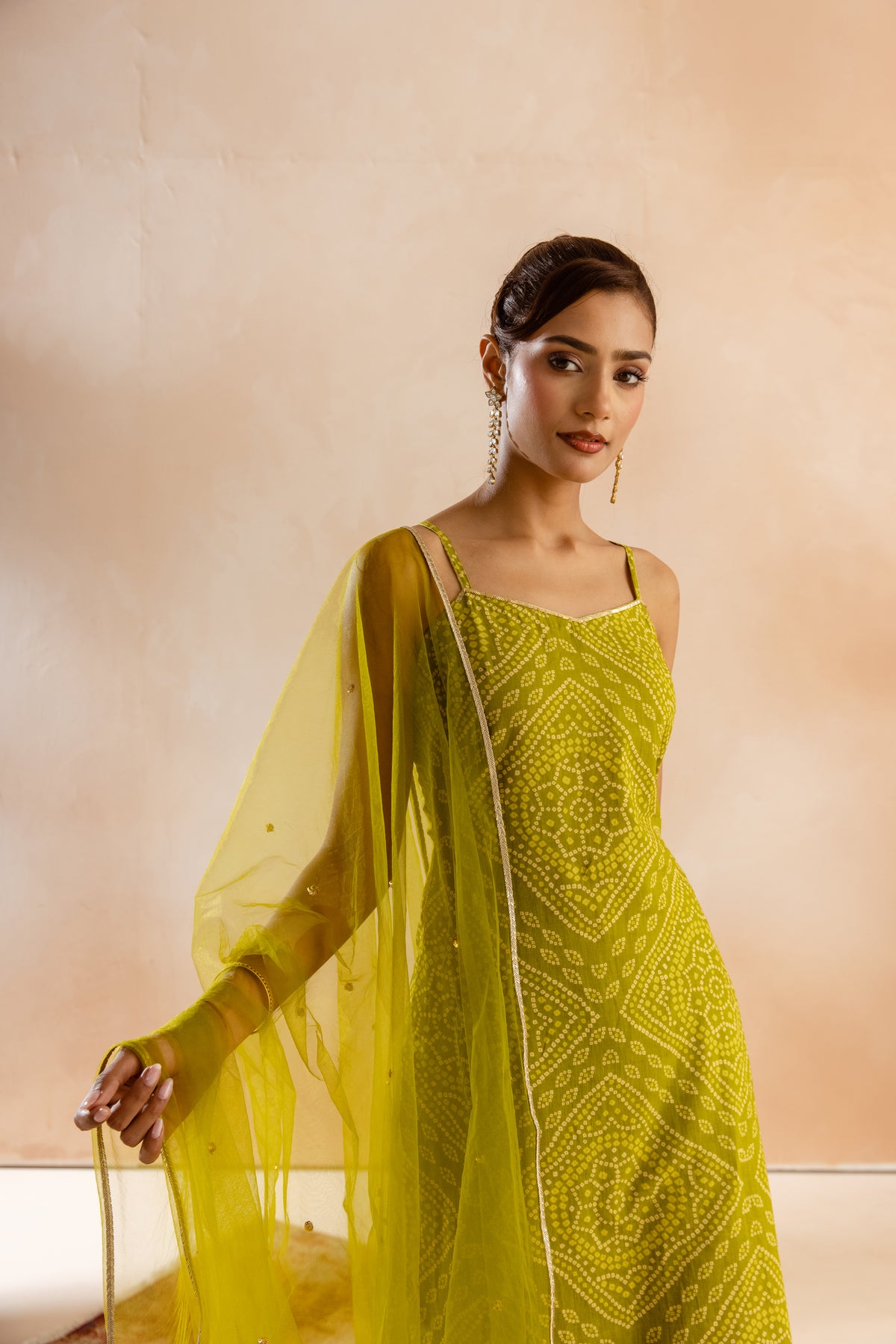 Kairi Thin Strap-The Print (Green)