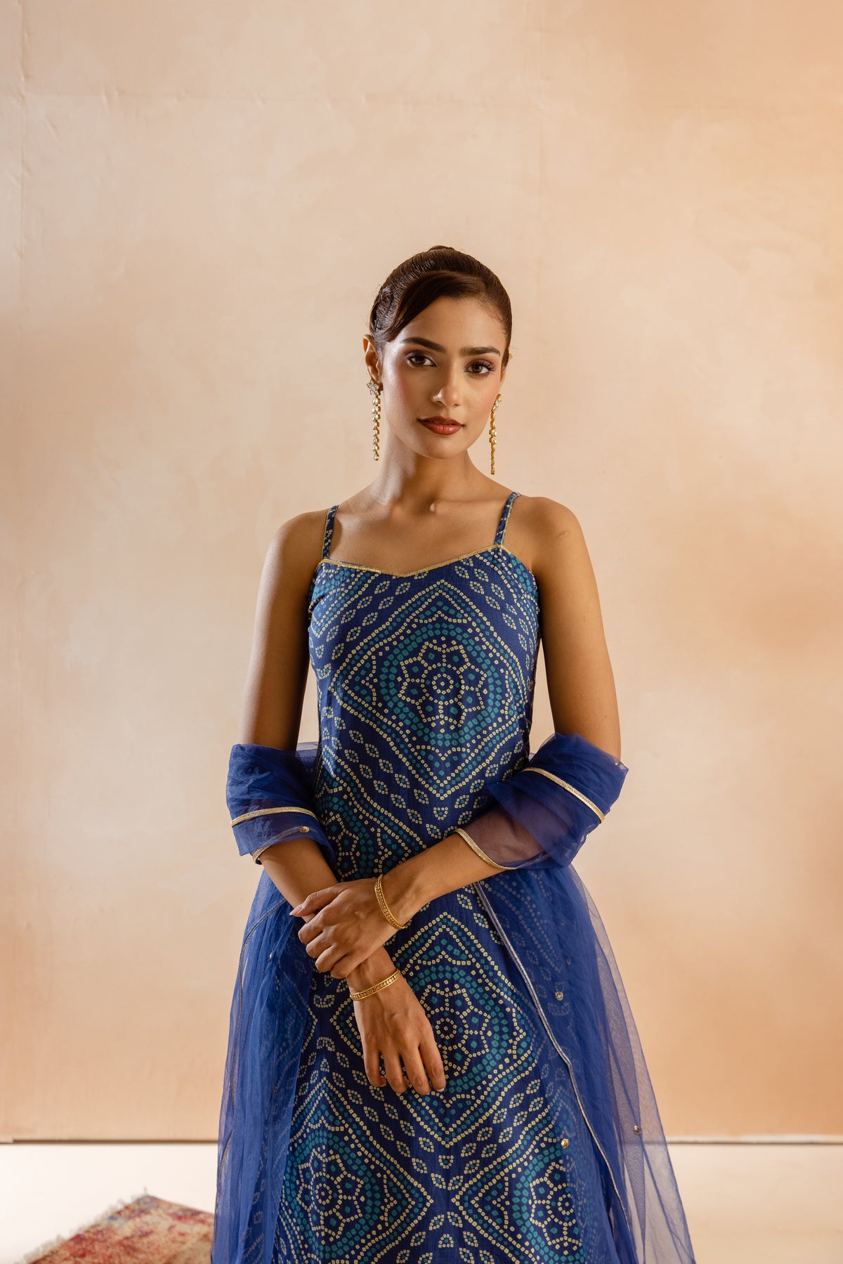 Neel Thin Strap-The Print (Blue)