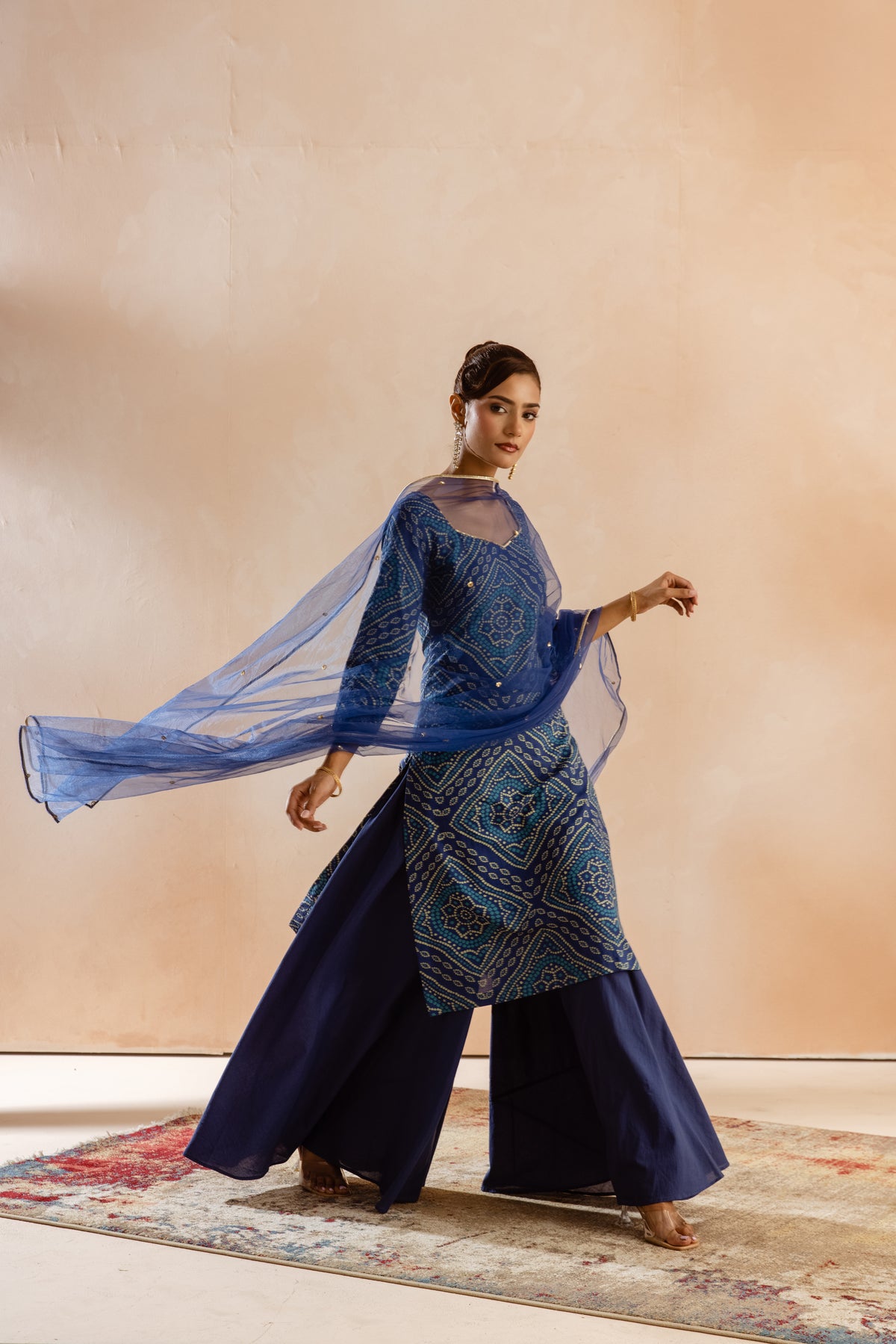 Neel Sleeved-The Print (Blue)