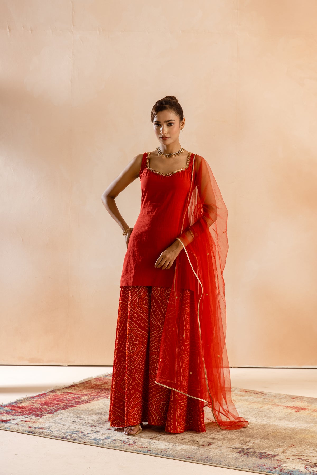 Kesar Thick Strap-The Flare (Red)