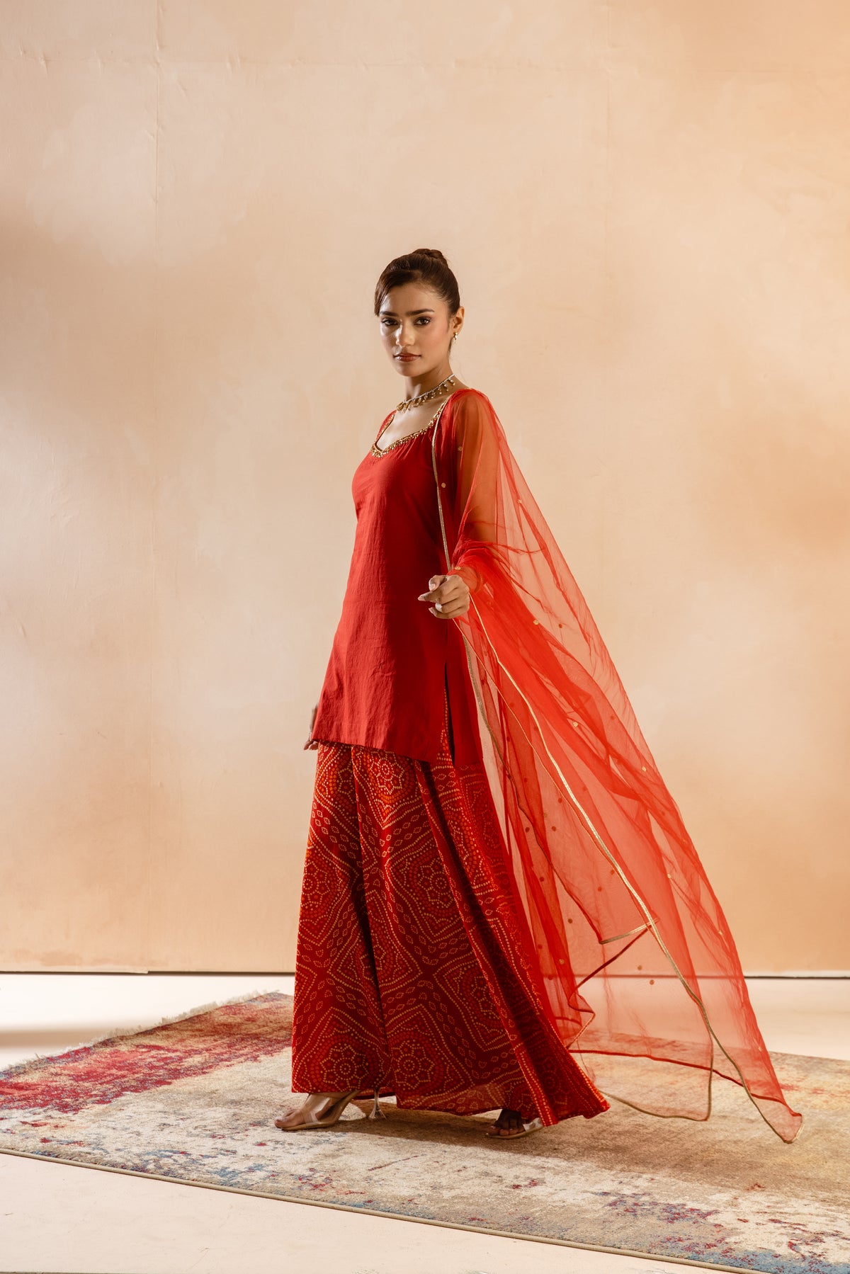 Kesar Thick Strap-The Flare (Red)