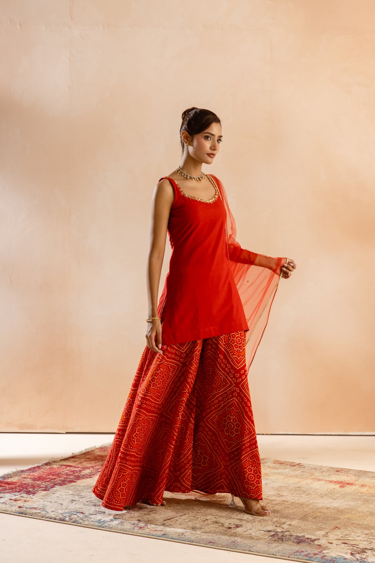 Kesar Thick Strap-The Flare (Red)