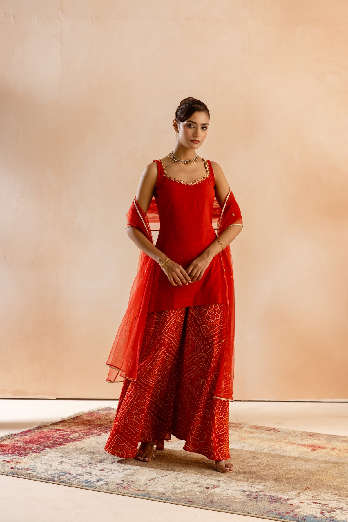 Kesar Thick Strap-The Flare (Red)