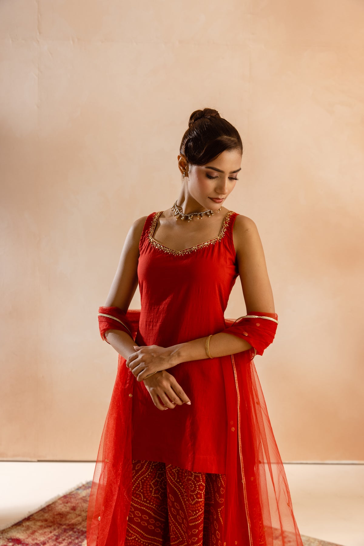 Kesar Thick Strap-The Flare (Red)