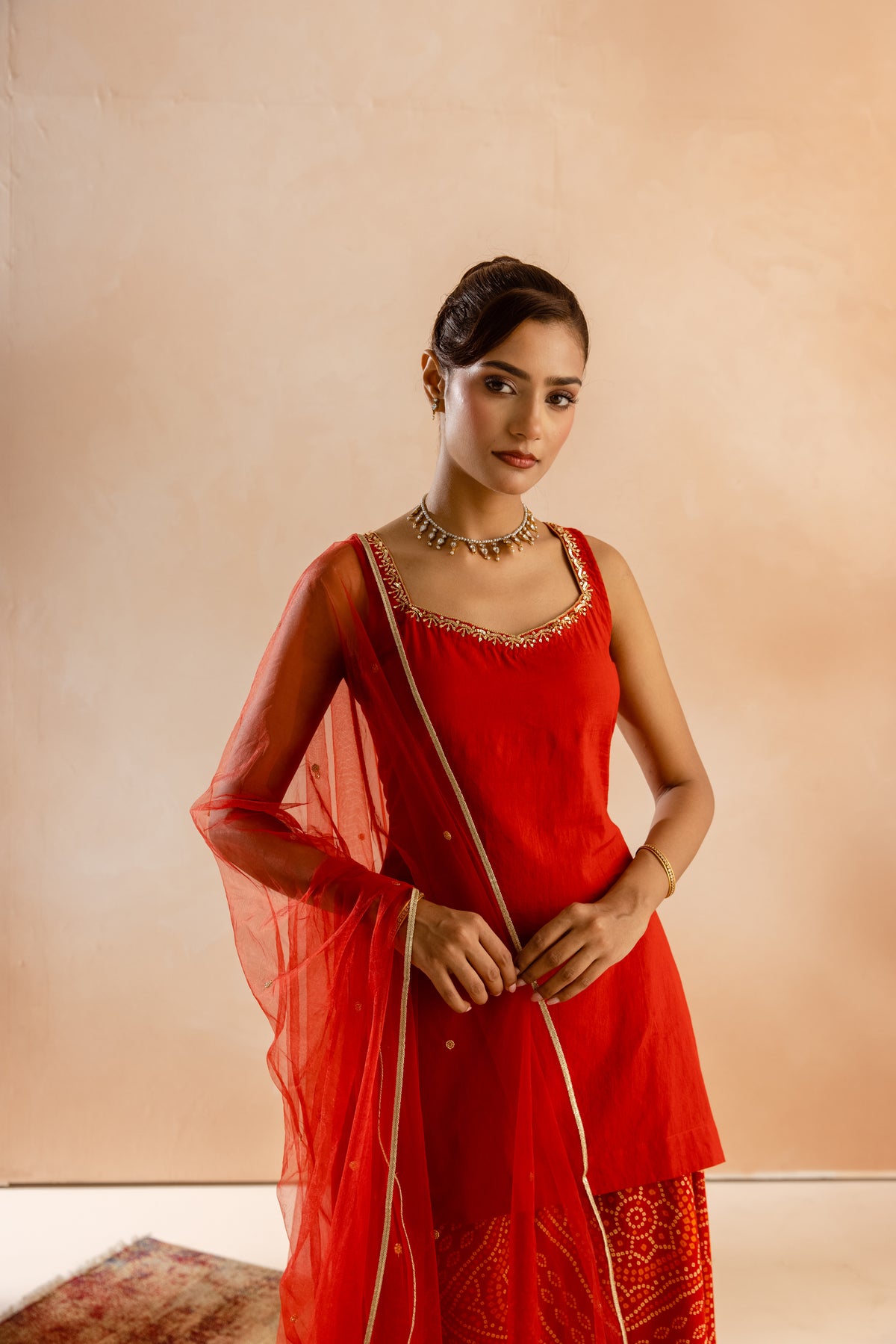 Kesar Thick Strap-The Flare (Red)