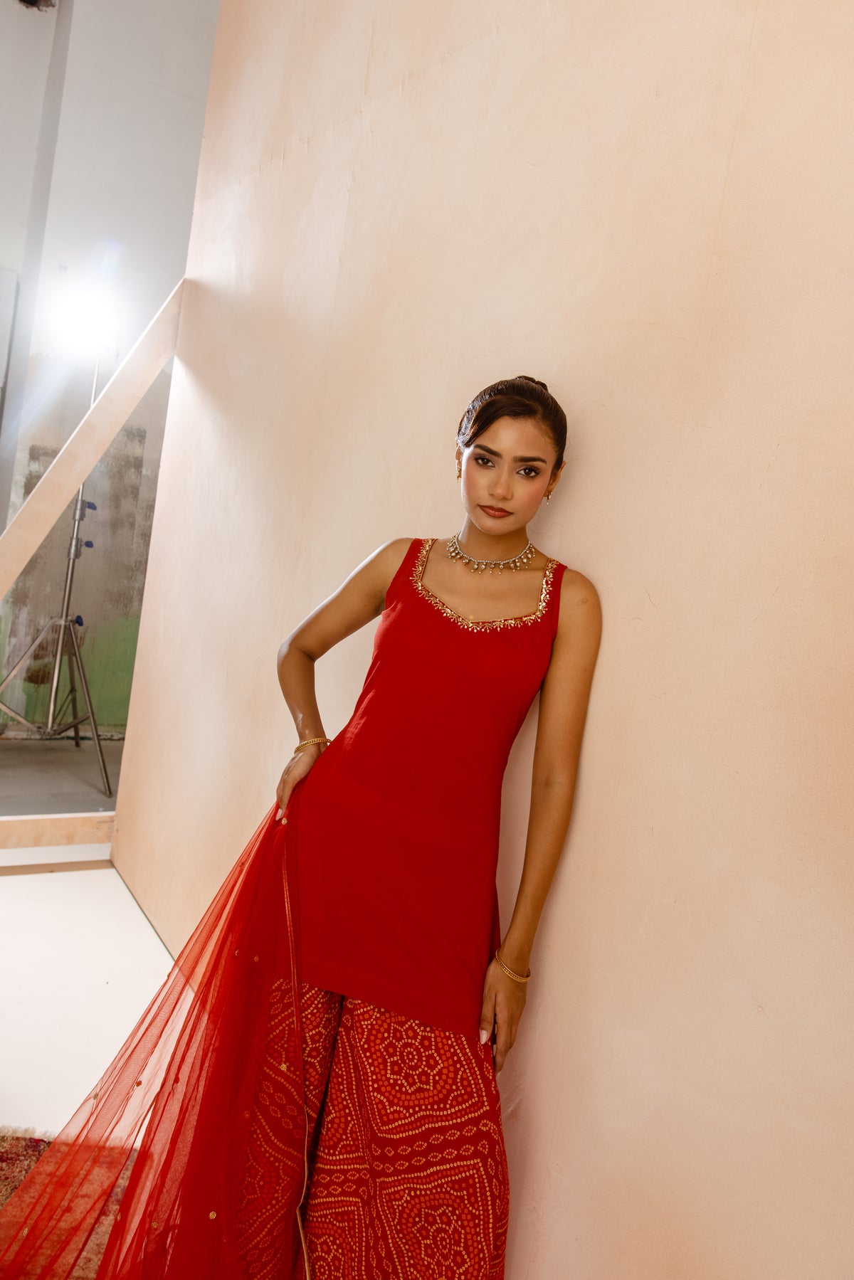 Kesar Thick Strap-The Flare (Red)