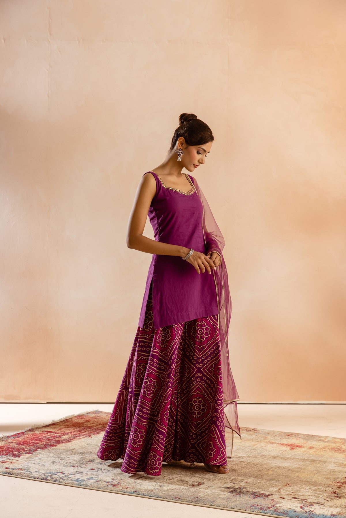 Jamun Thick Strap-The Flare (Purple)