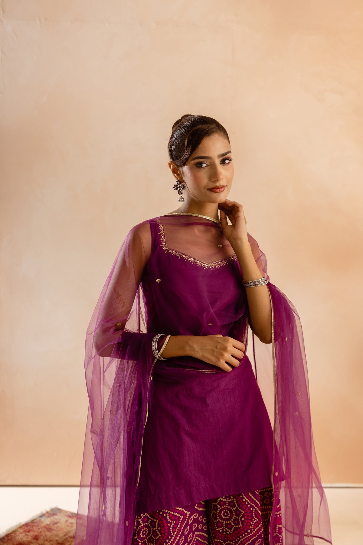 Jamun Thick Strap-The Flare (Purple)