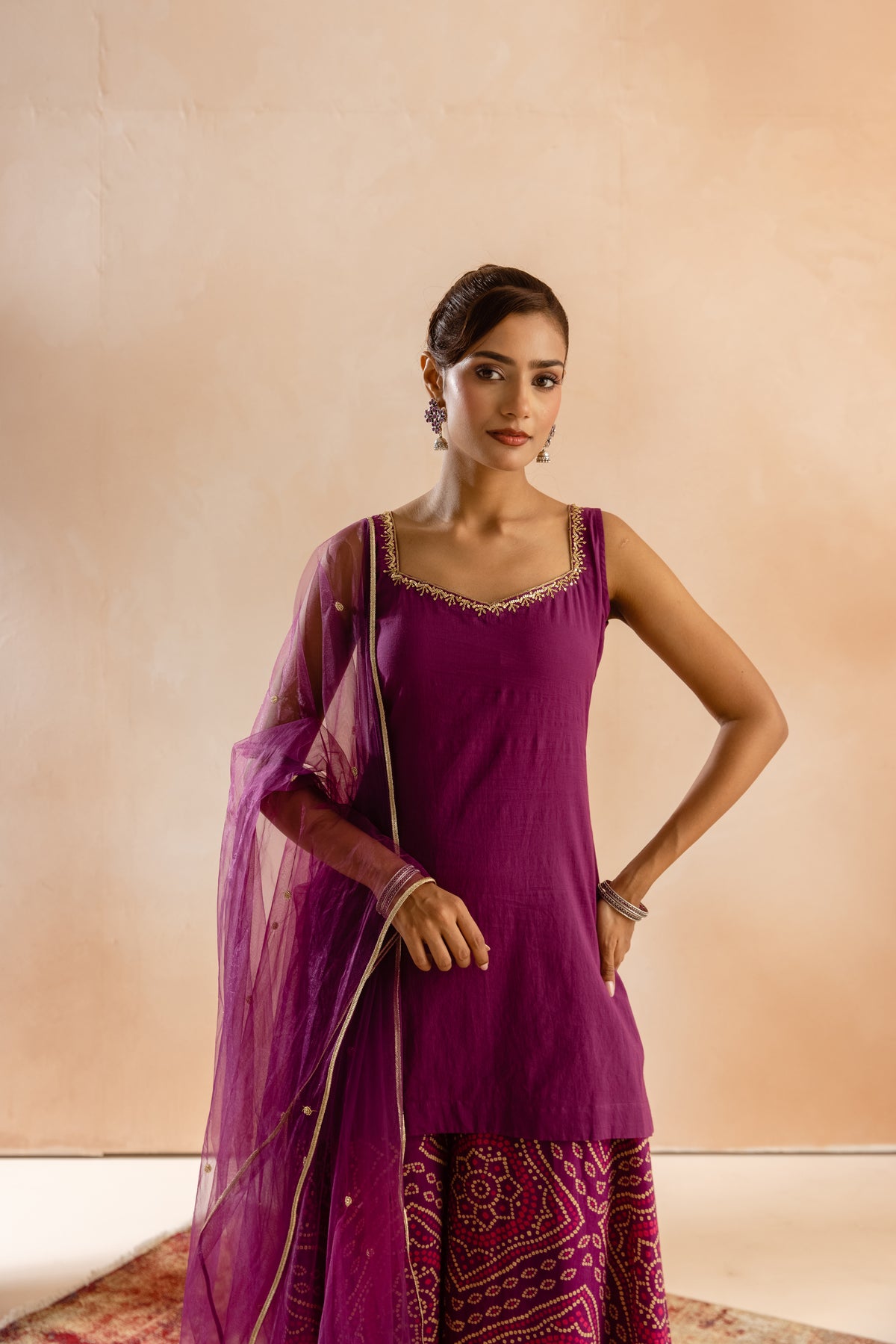 Jamun Thick Strap-The Flare (Purple)