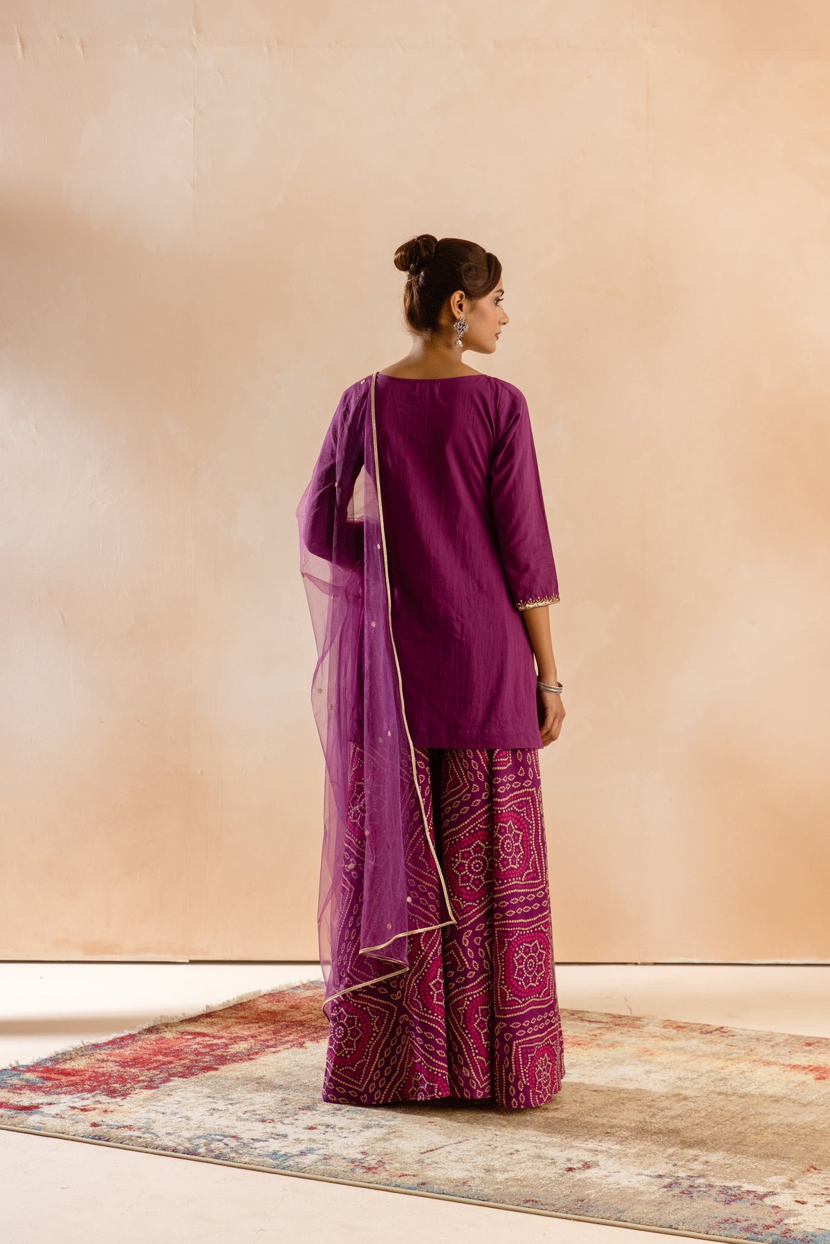 Jamun Sleeved-The Flare (Purple)