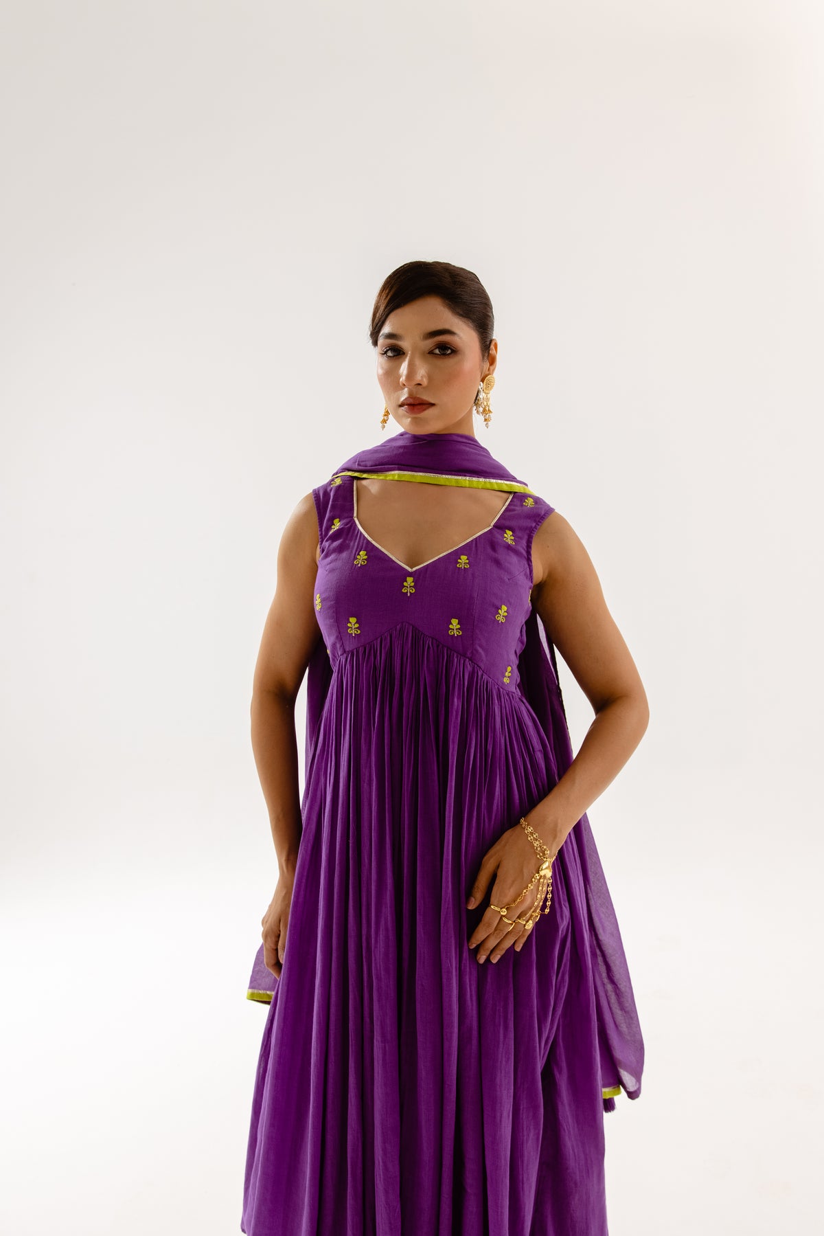 THE LUMINA- Violet Sleeveless