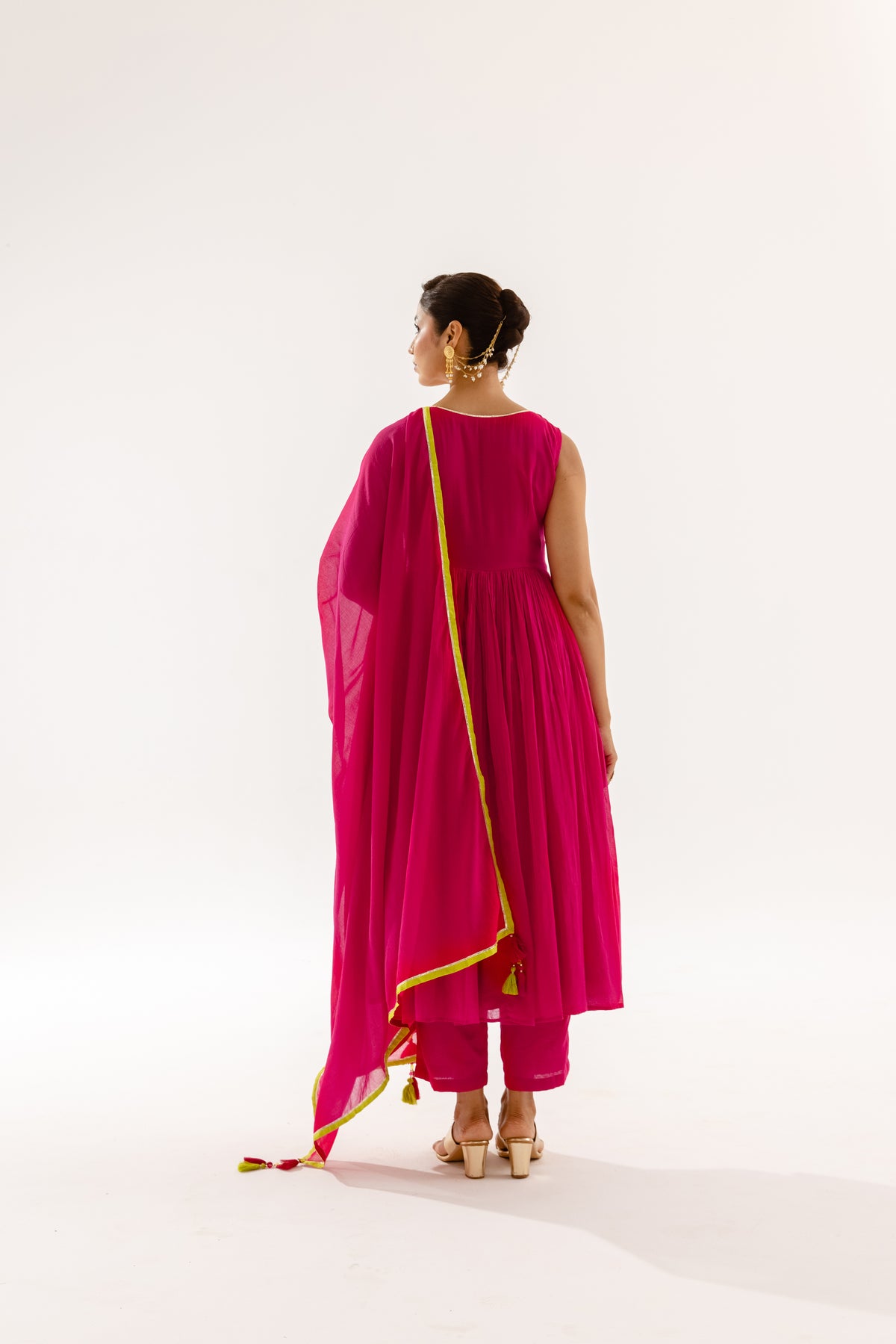 THE LUMINA- Fuchsia Sleeveless