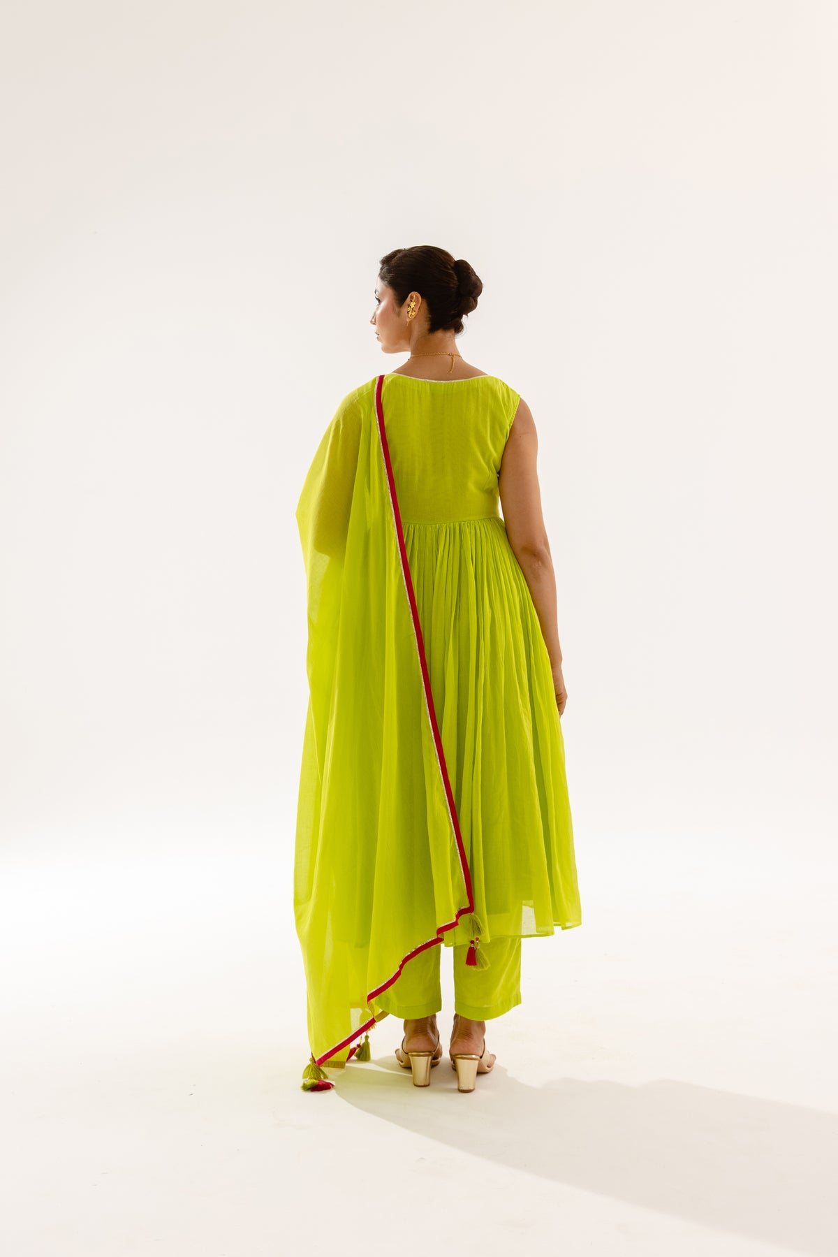 THE LUMINA- Lime Sleeveless
