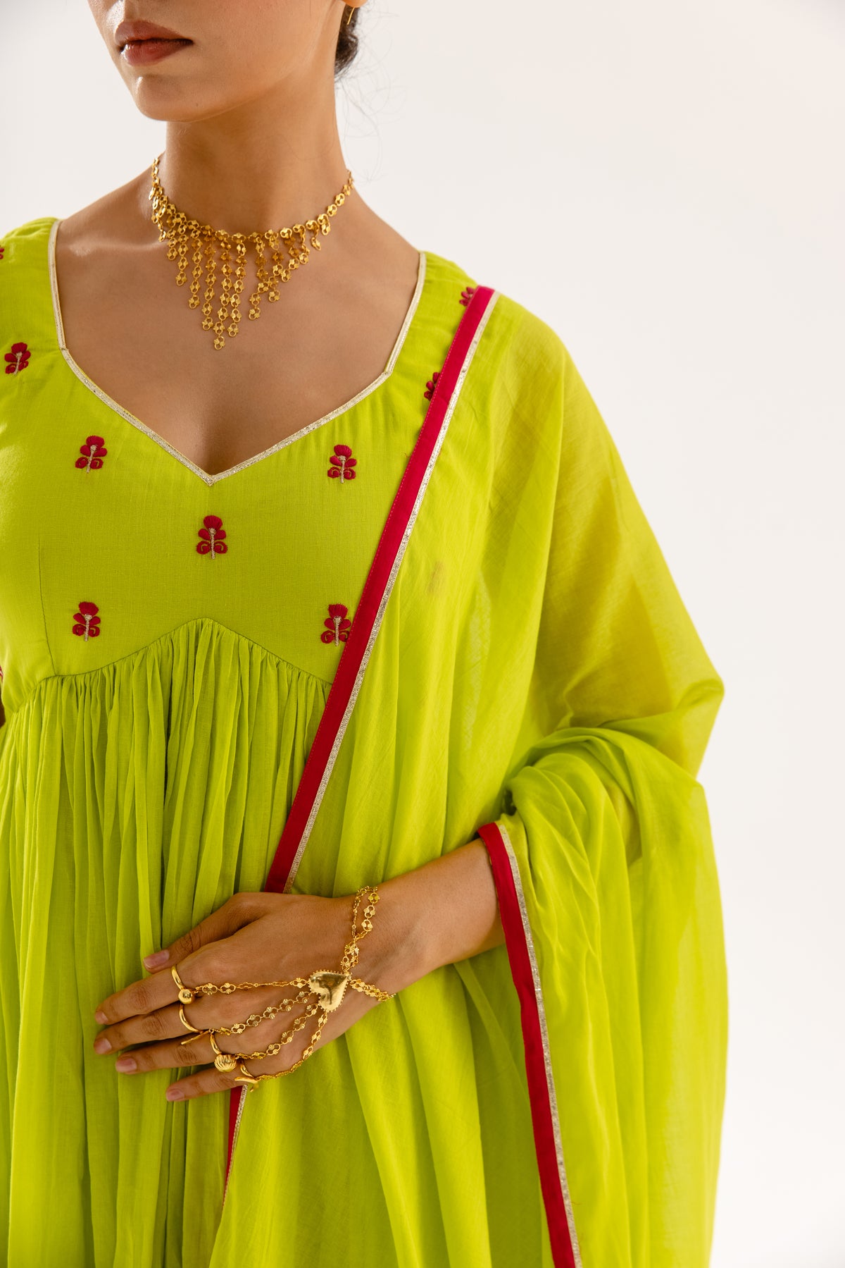THE LUMINA- Lime Sleeveless
